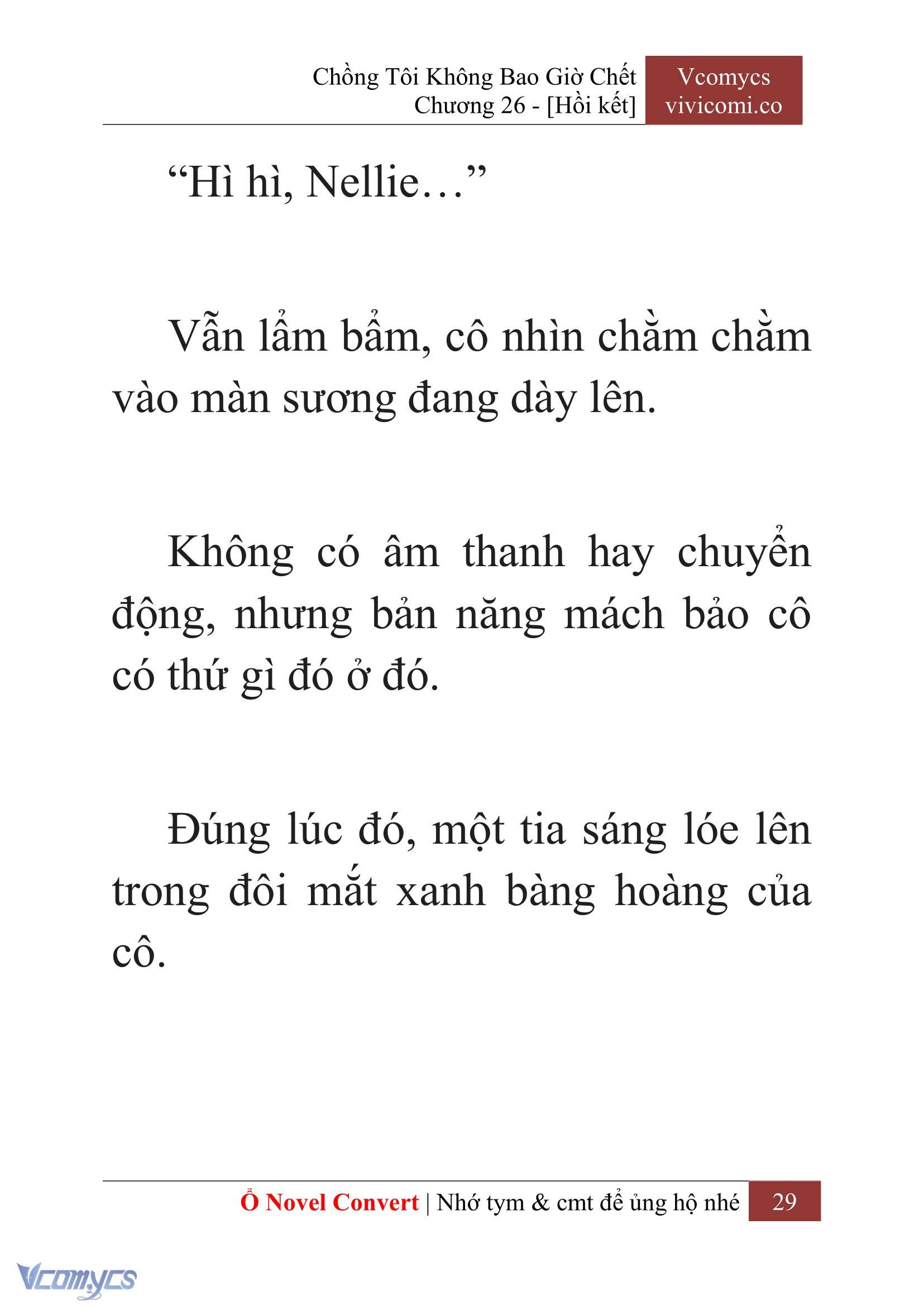 [Novel] Chồng Tôi Không Bao Giờ Chết Chap 26 - Trang 2