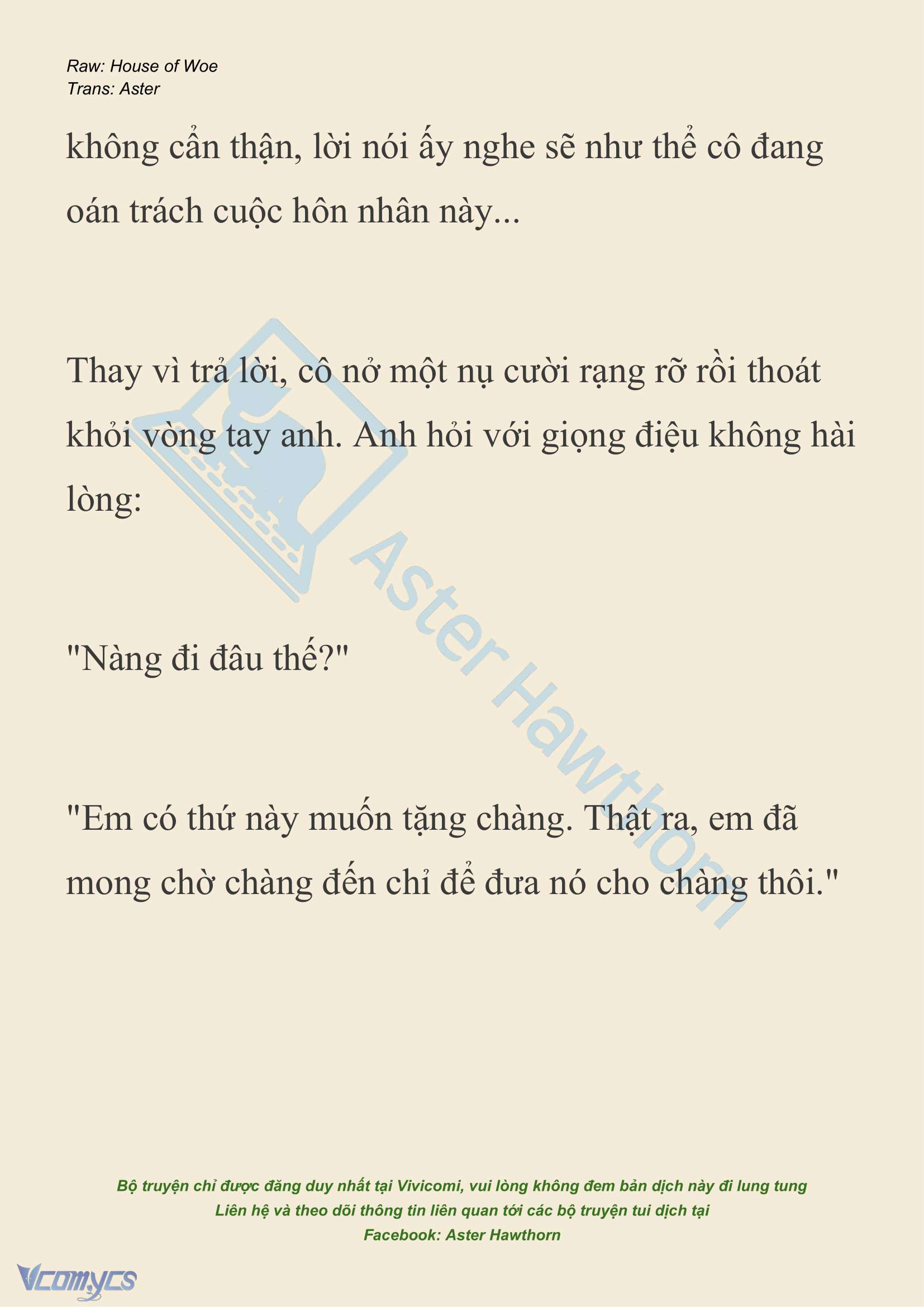 [NOVEL] Dành Cho Các Nữ Thần: Dành cho Psyche Chap 29 - Trang 2