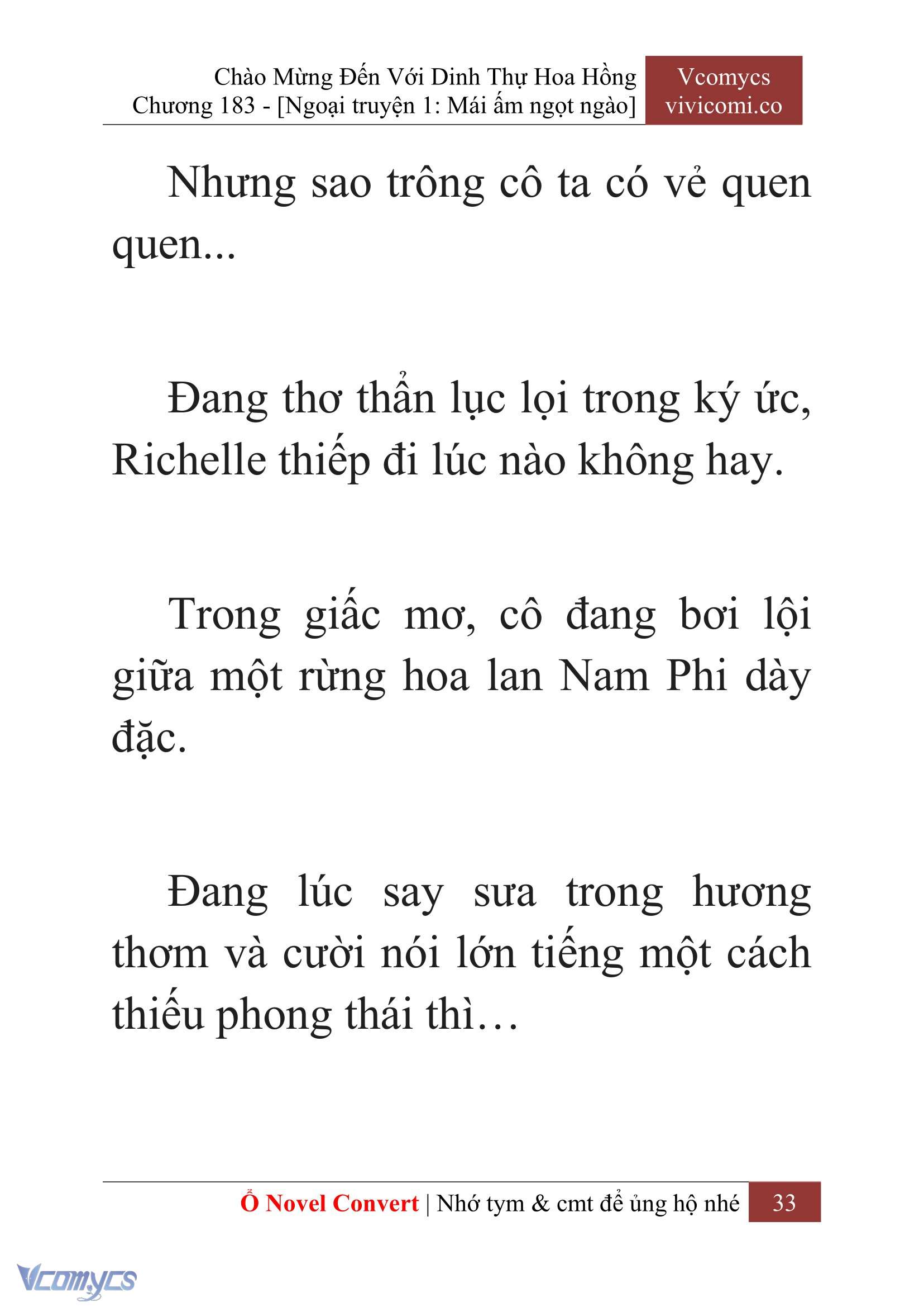 [Novel] Chào Mừng Đến Với Dinh Thự Hoa Hồng Chap 183 - Next Chap 184