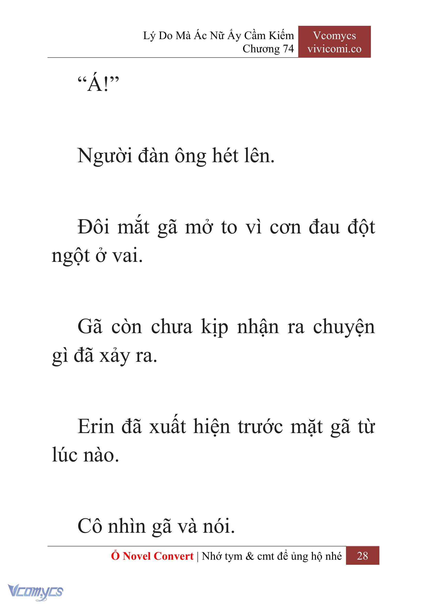 [Novel] Lý Do Mà Ác Nữ Ấy Cầm Kiếm Chap 74 - Next Chap 75