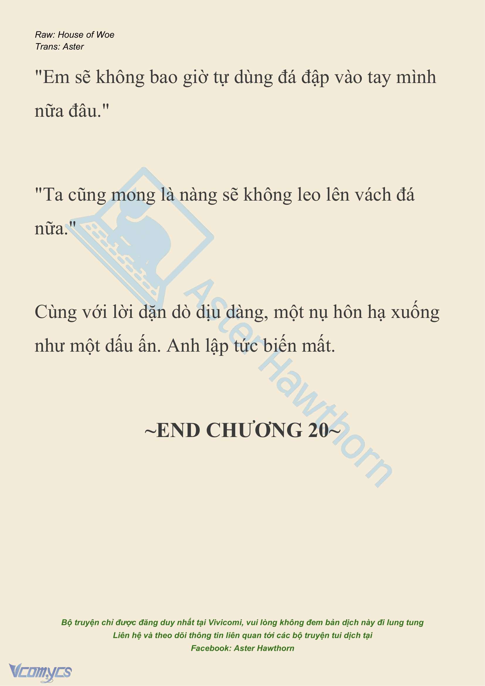 [NOVEL] Dành Cho Các Nữ Thần: Dành cho Psyche Chap 20 - Trang 2