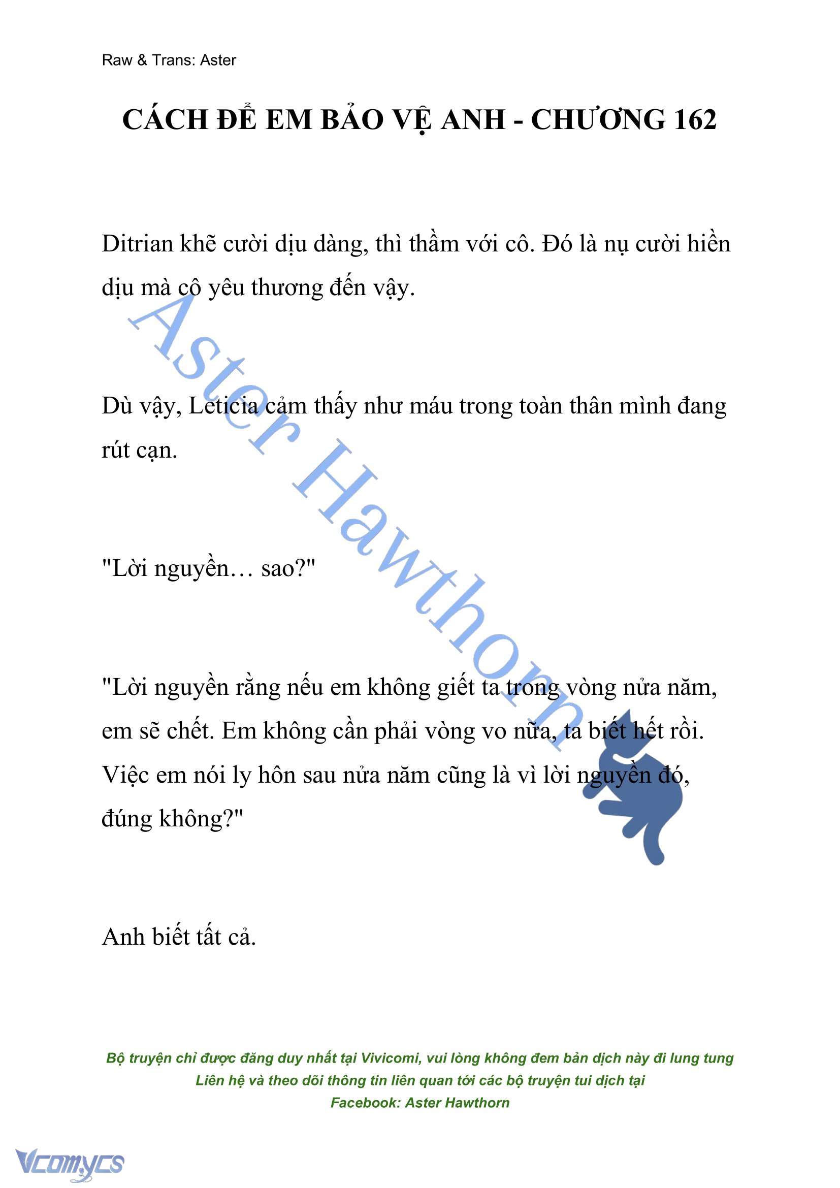 [NOVEL] Cách Để Em Bảo Vệ Anh Chap 162 - Next Chap 163