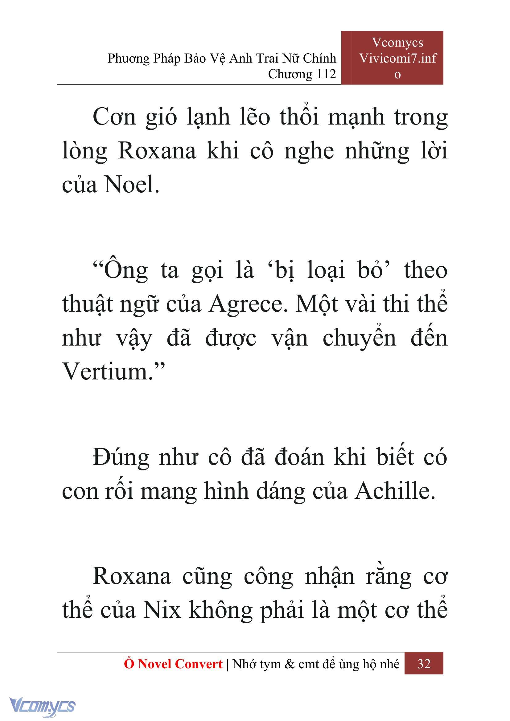 [Novel] Phương Pháp Bảo Vệ Anh Trai Nữ Chính Chap 112 - Next Chap 113