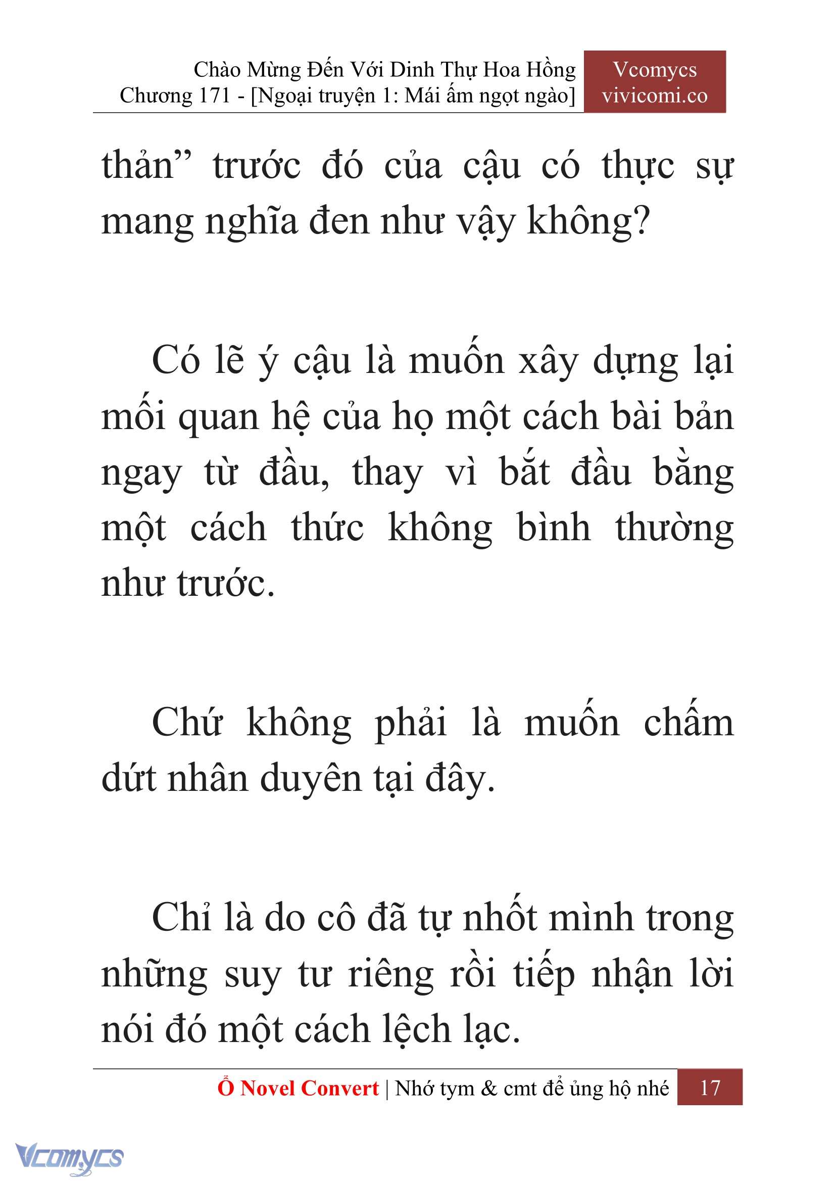 [Novel] Chào Mừng Đến Với Dinh Thự Hoa Hồng Chap 171 - Trang 2
