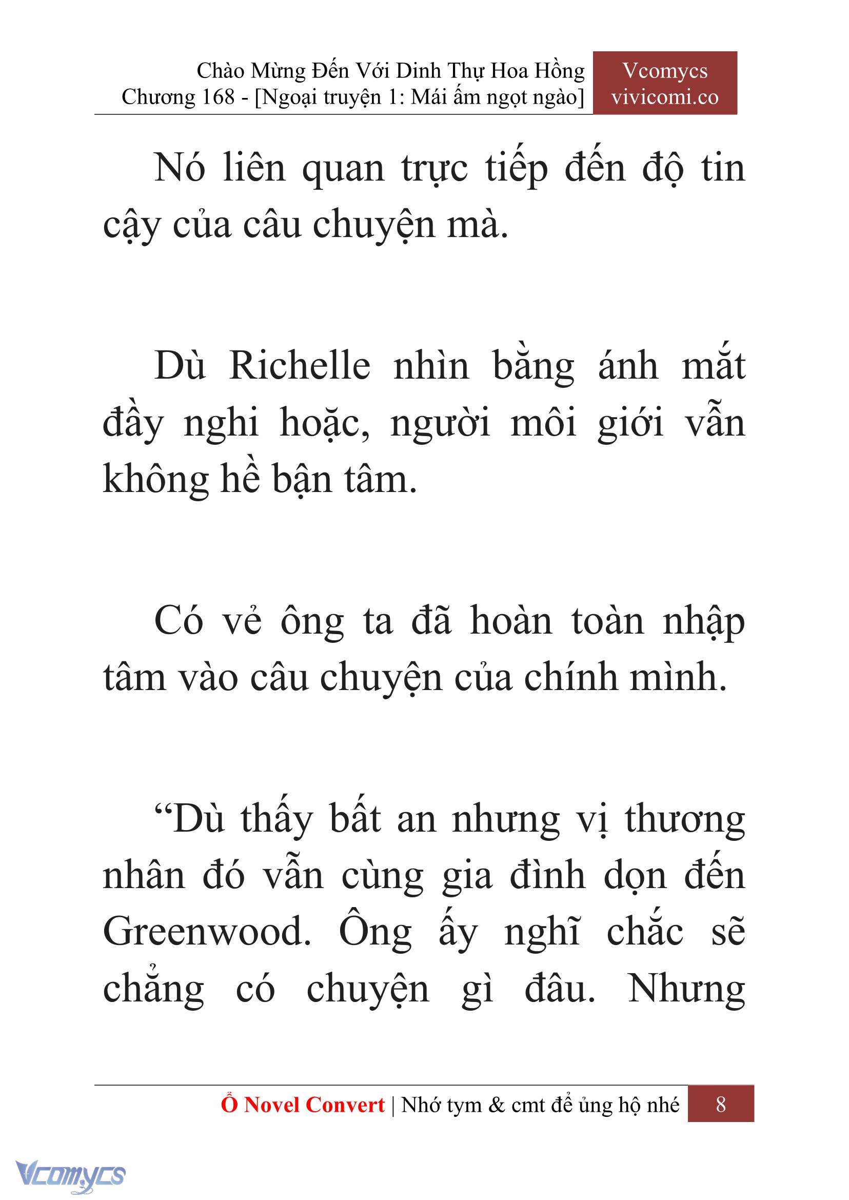 [Novel] Chào Mừng Đến Với Dinh Thự Hoa Hồng Chap 168 - Trang 2