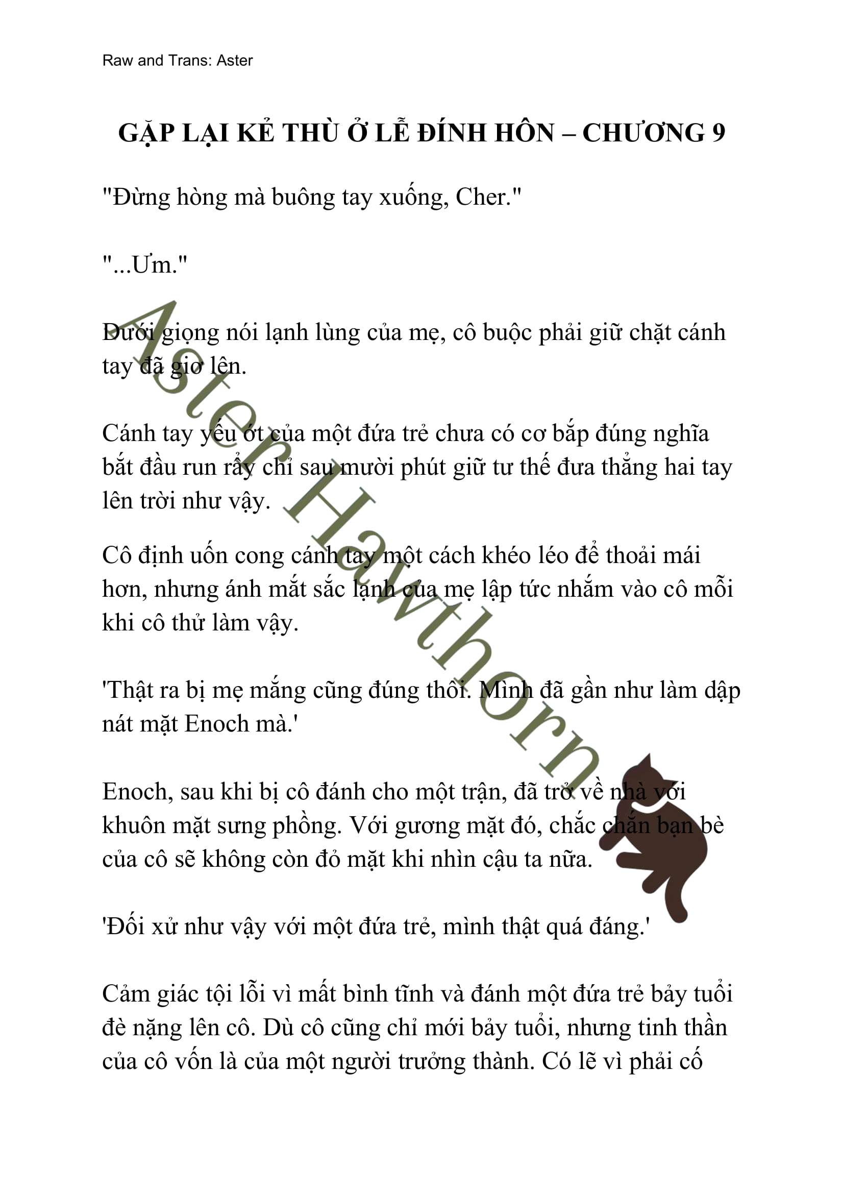 [NOVEL] Gặp Lại Kẻ Thù Ở Lễ Đính Hôn Chap 9 - Next Chap 10