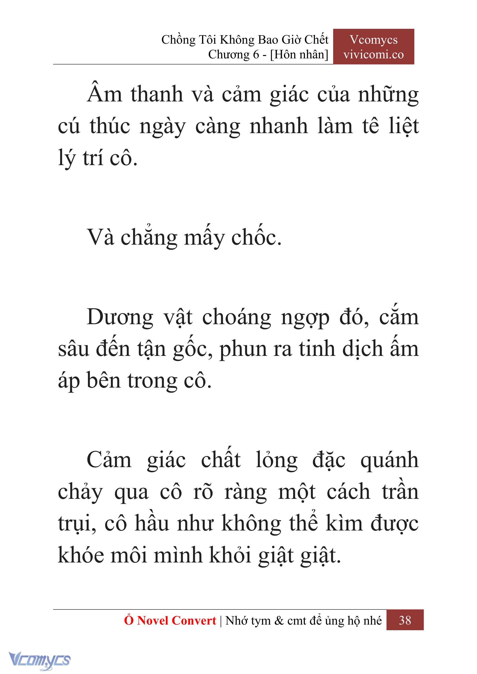 [Novel] Chồng Tôi Không Bao Giờ Chết Chap 6 - Next Chap 7