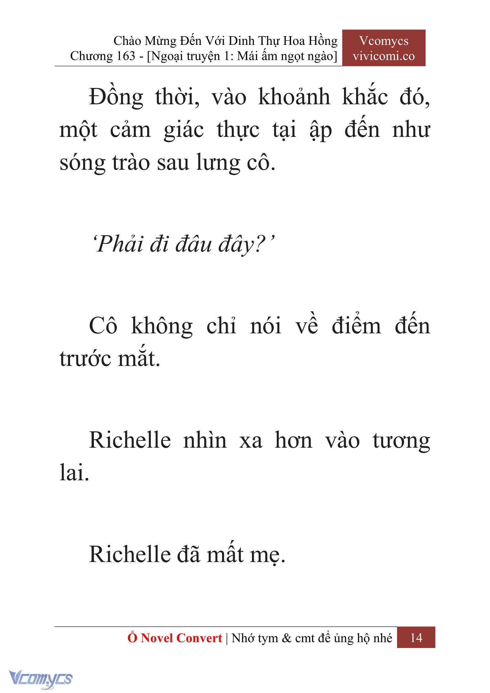 [Novel] Chào Mừng Đến Với Dinh Thự Hoa Hồng Chap 163 - Trang 2