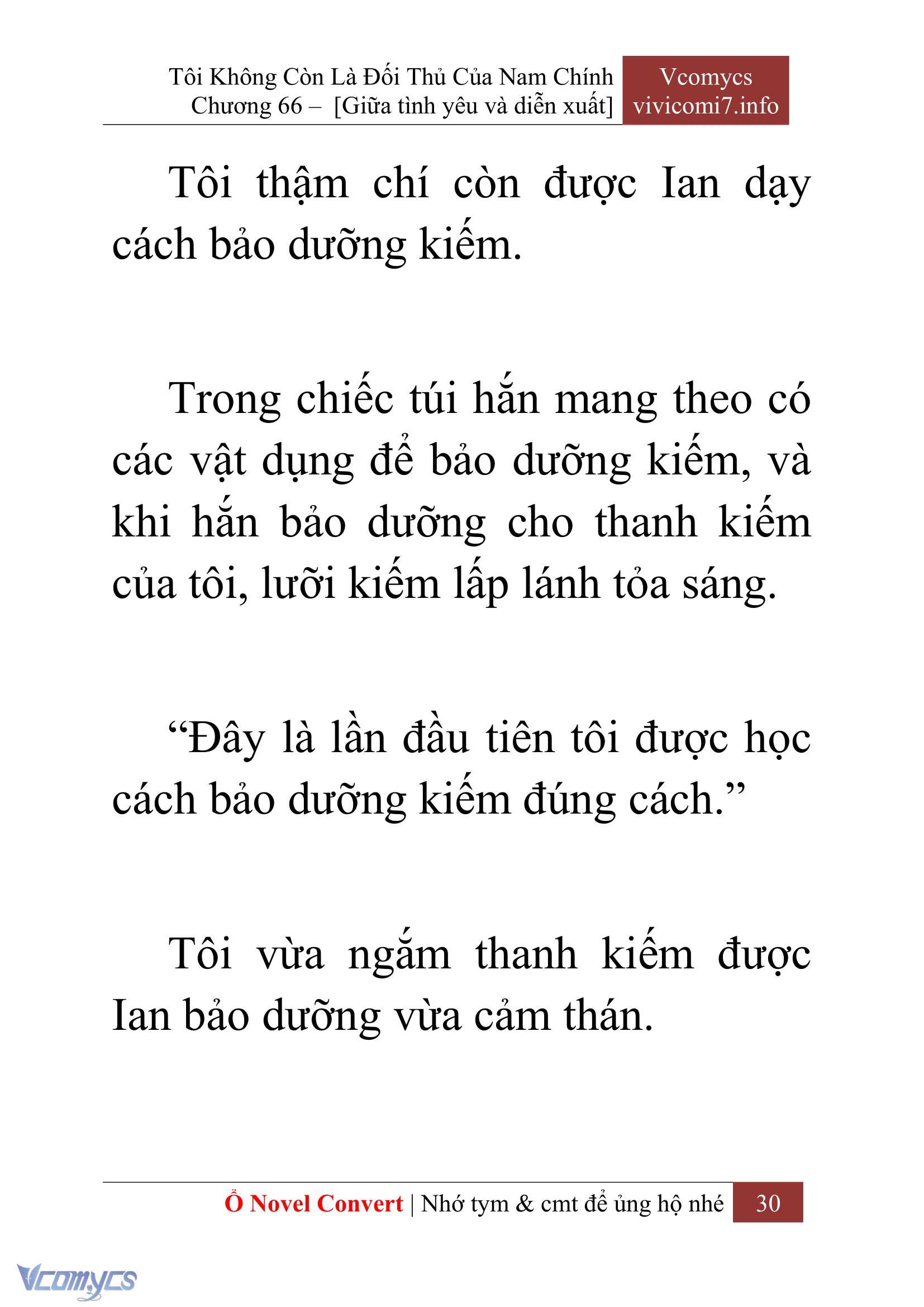 [Novel] Tôi Không Còn Là Đối Thủ Của Nam Chính Chap 66 - Trang 2