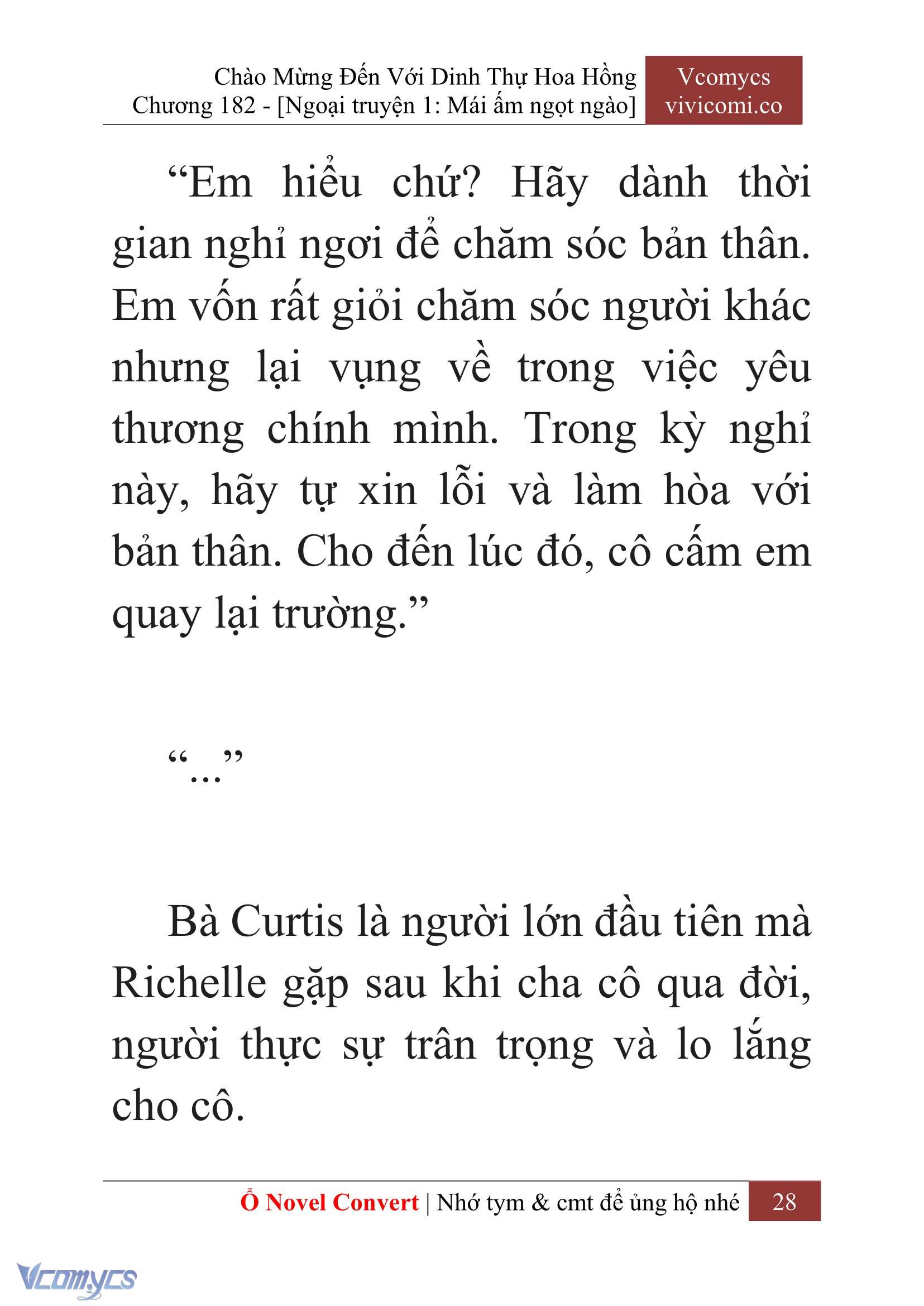 [Novel] Chào Mừng Đến Với Dinh Thự Hoa Hồng Chap 182 - Trang 2
