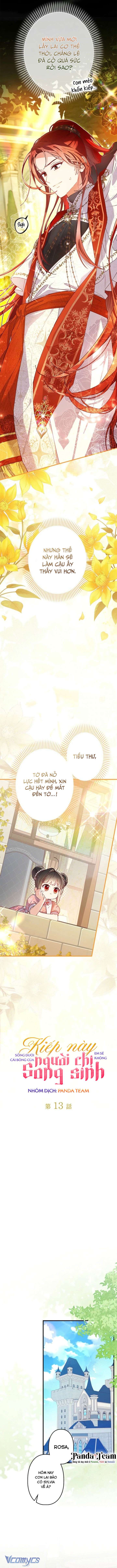 Kiếp Này Em Sẽ Không Sống Dưới Cái Bóng Của Người Chị Song Sinh Chap 13 - Next Chap 14