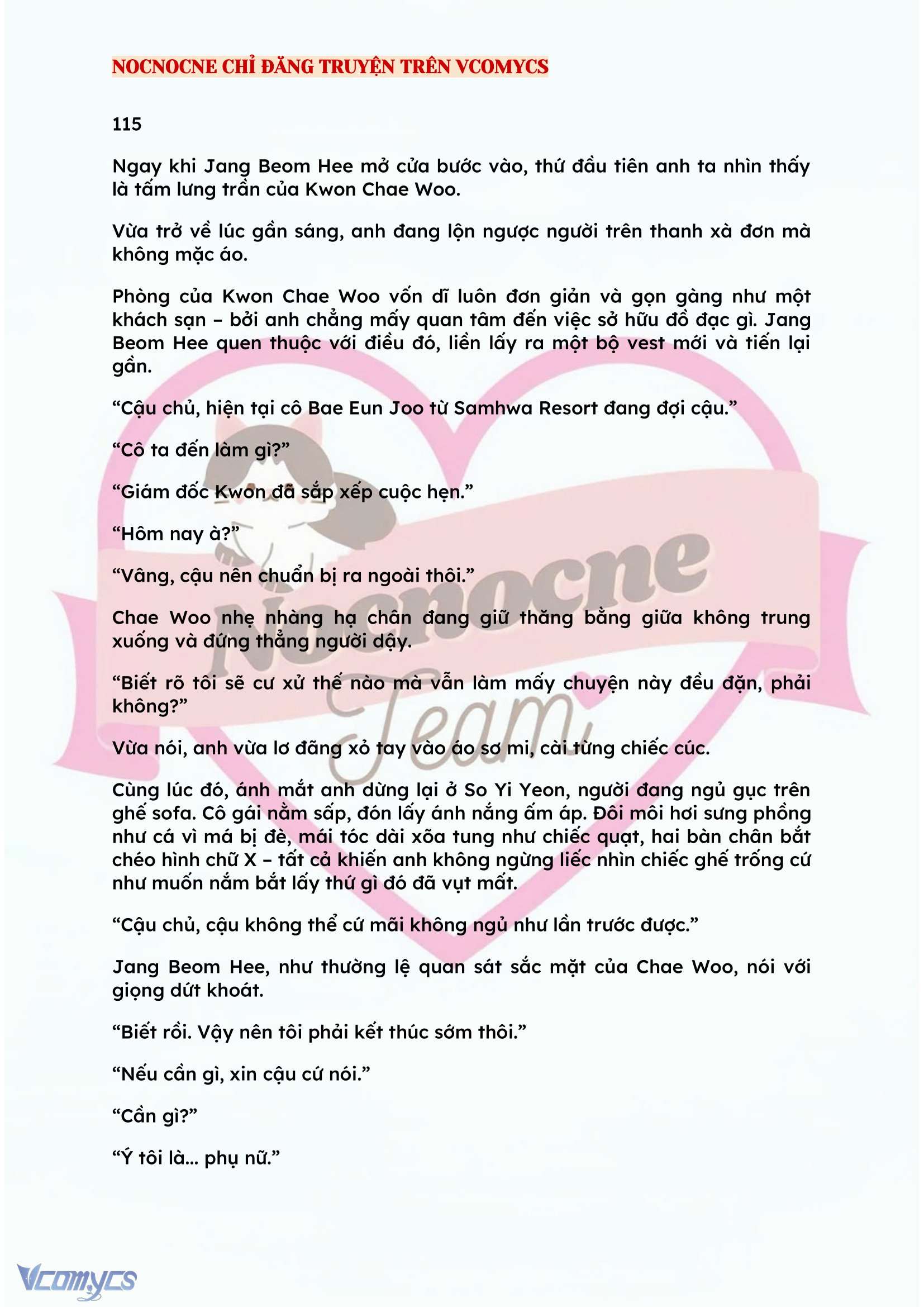 [NOVEL] BẪY HOA Chap 115 - Next Chap 116