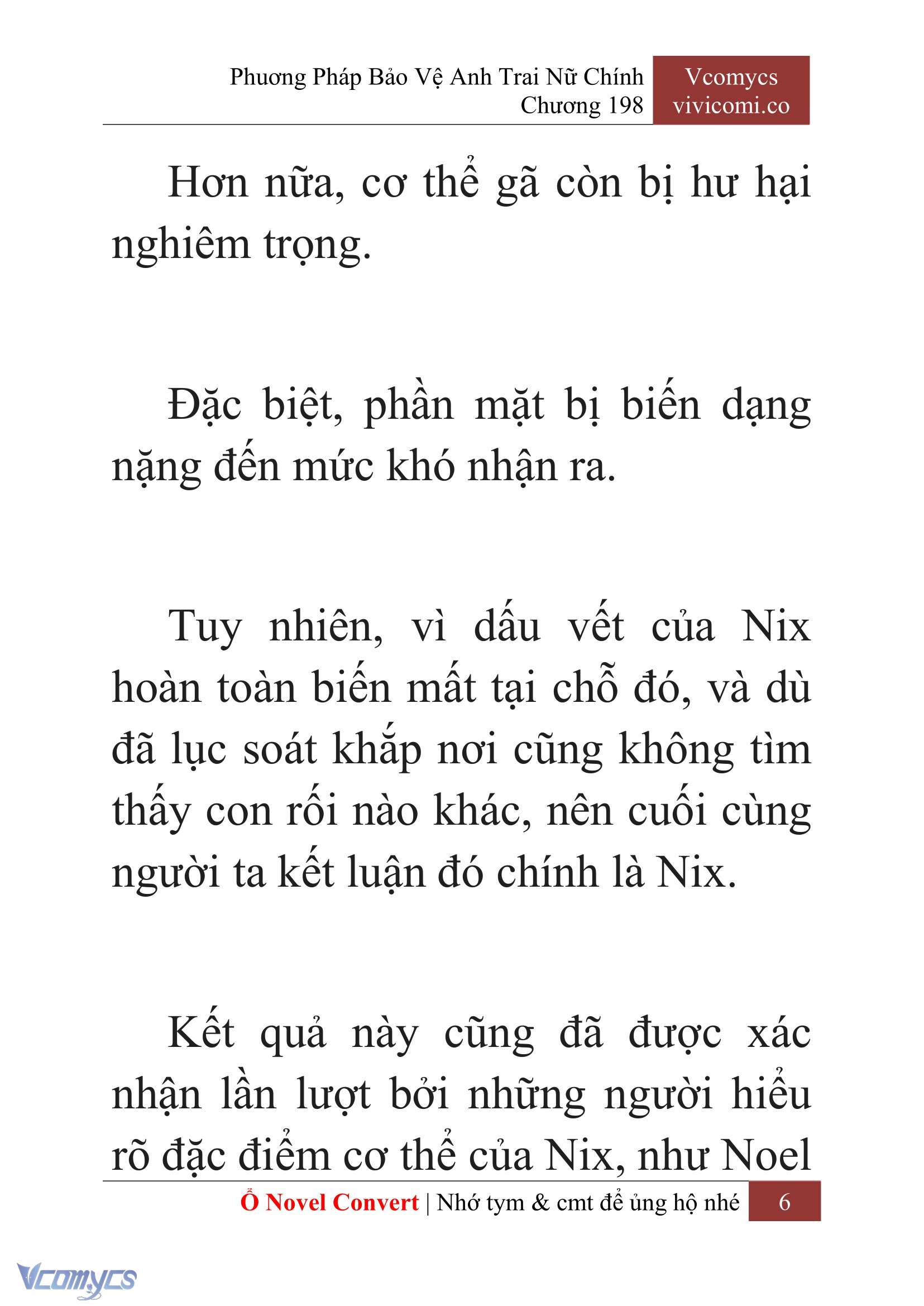 [Novel] Phương Pháp Bảo Vệ Anh Trai Nữ Chính Chap 198 - Trang 2