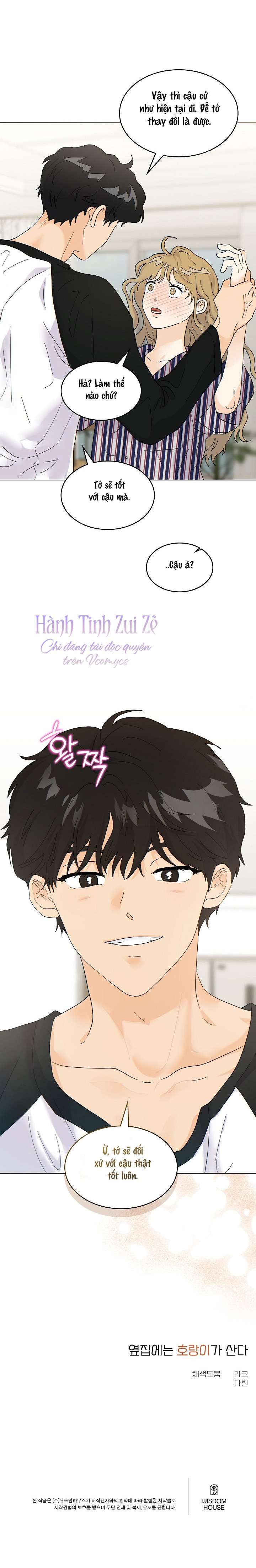 Nhà Bên Cạnh Có Hổ Chap 11 - Next Chap 12