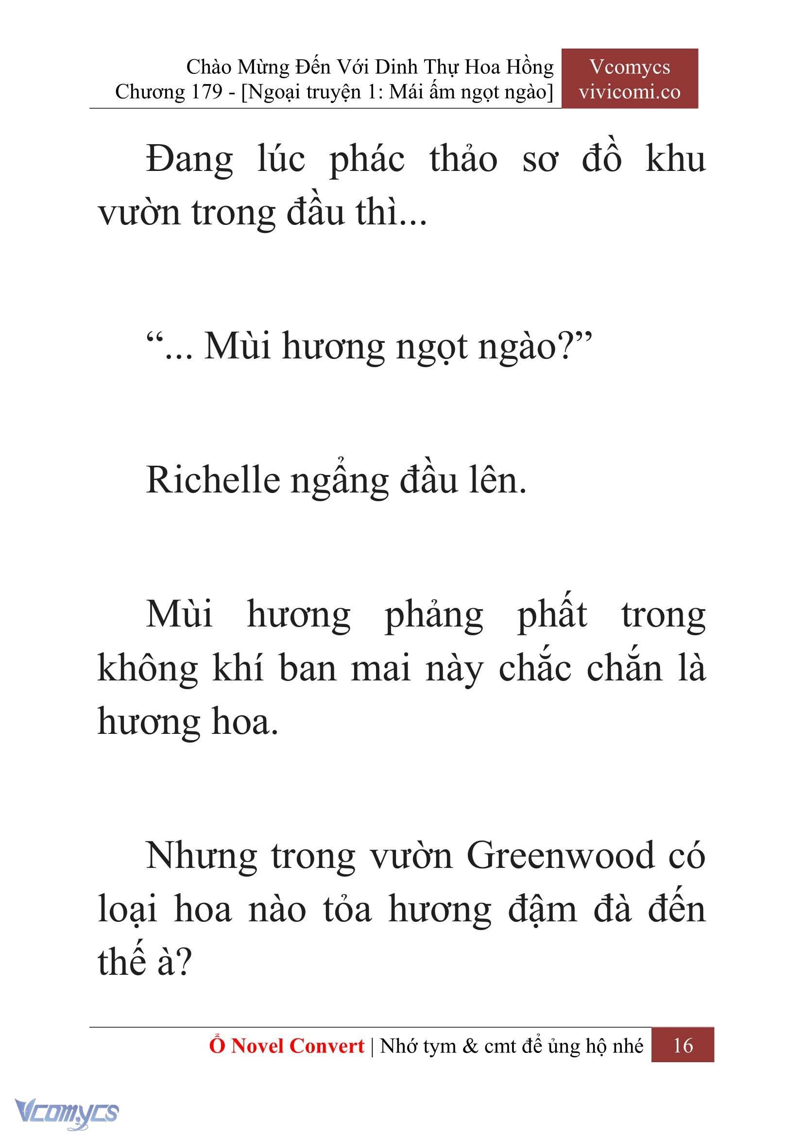 [Novel] Chào Mừng Đến Với Dinh Thự Hoa Hồng Chap 179 - Trang 2