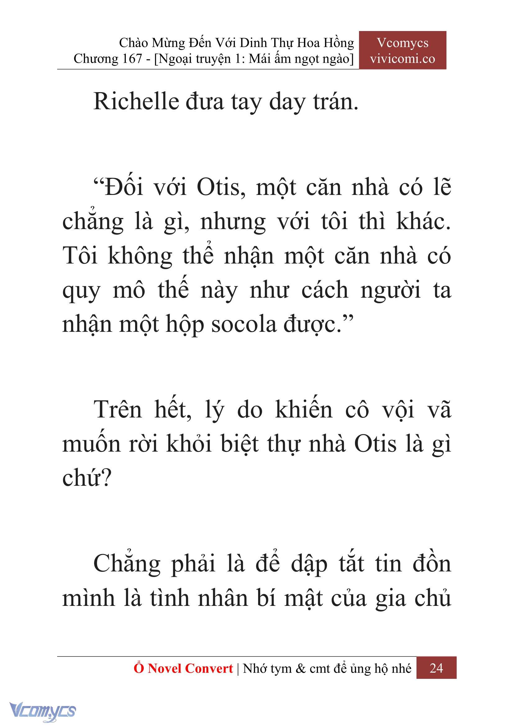 [Novel] Chào Mừng Đến Với Dinh Thự Hoa Hồng Chap 167 - Trang 2