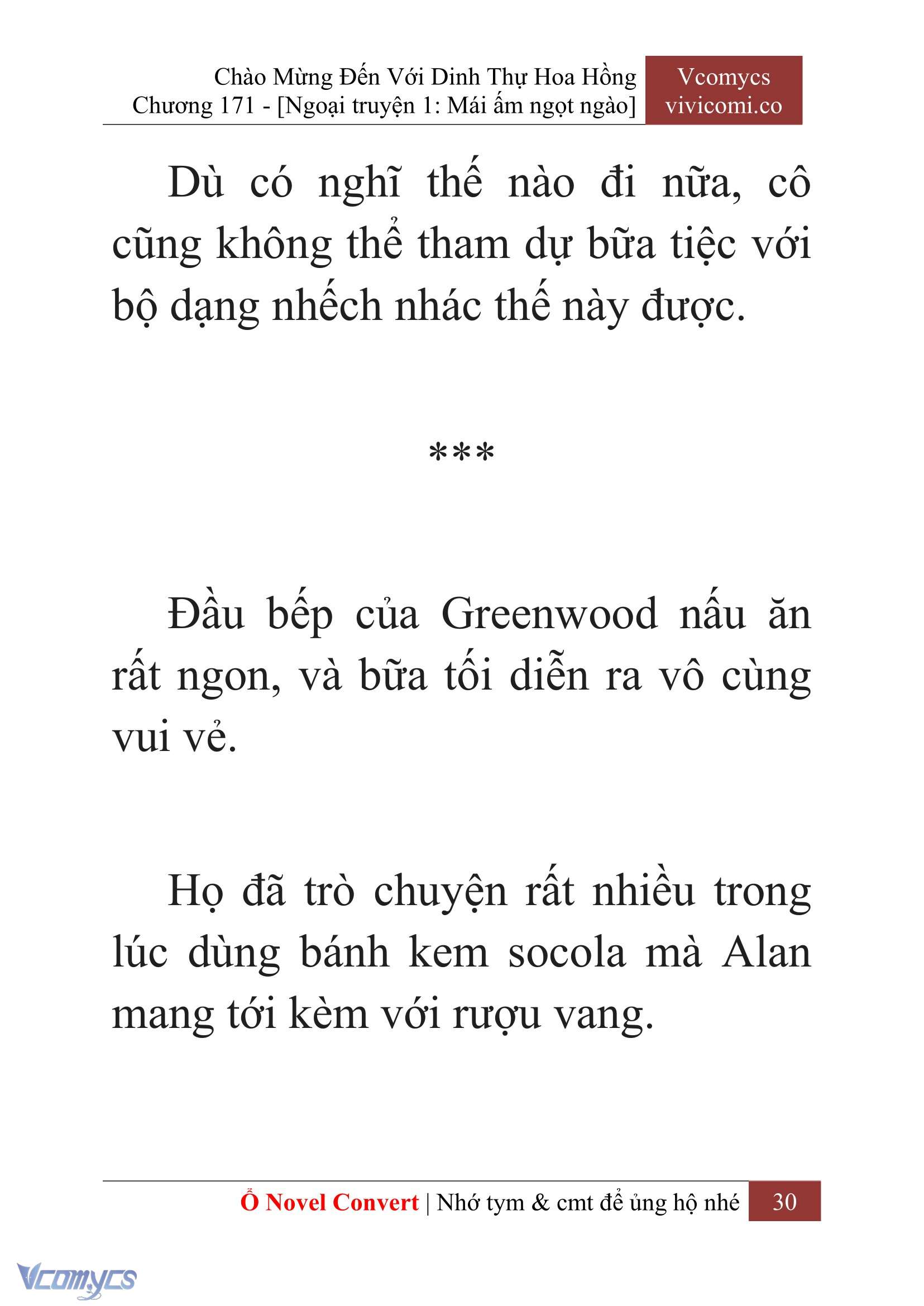[Novel] Chào Mừng Đến Với Dinh Thự Hoa Hồng Chap 171 - Trang 2