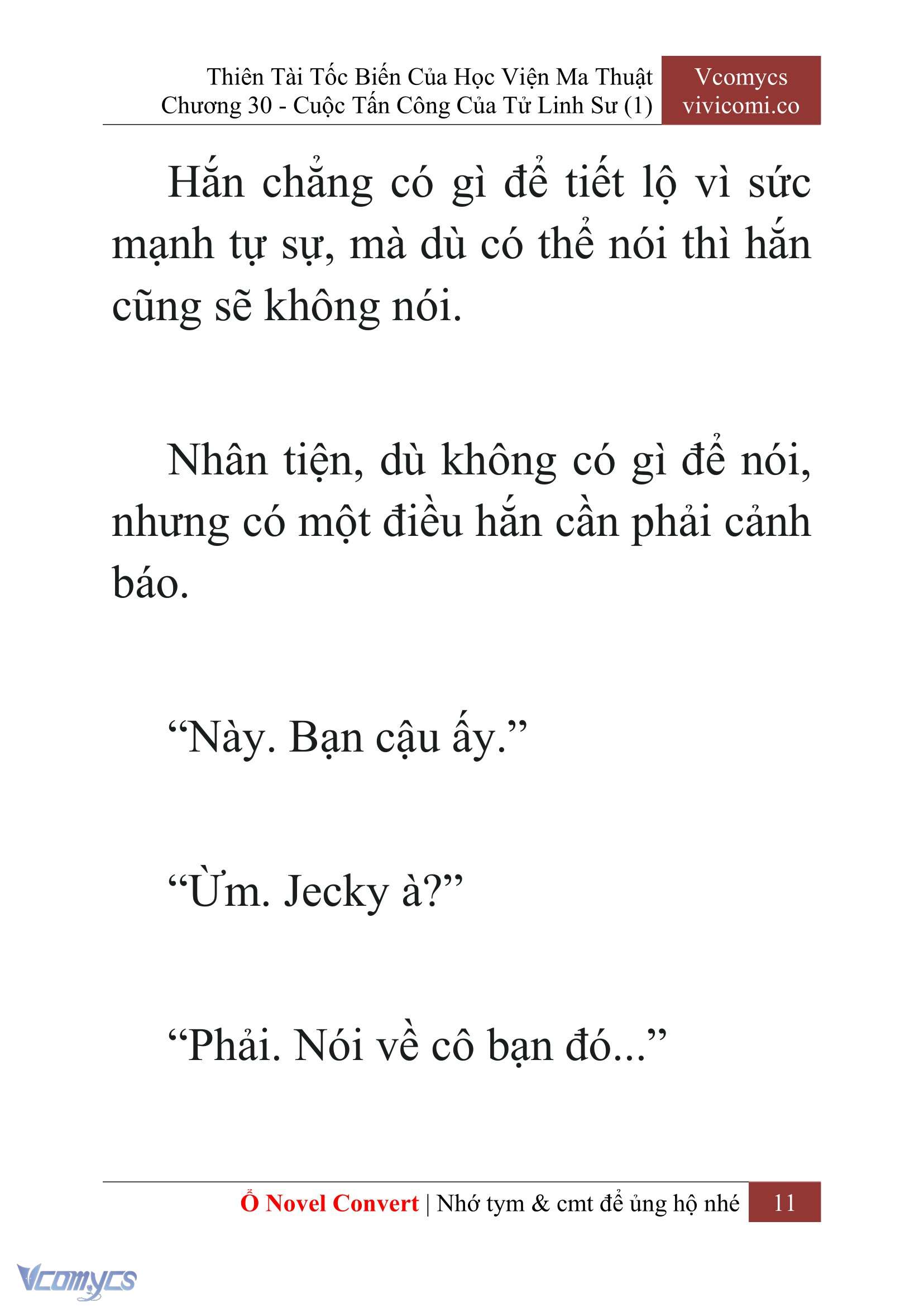 [Novel] Thiên Tài Tốc Biến Của Học Viện Ma Thuật Chap 30 - Trang 2