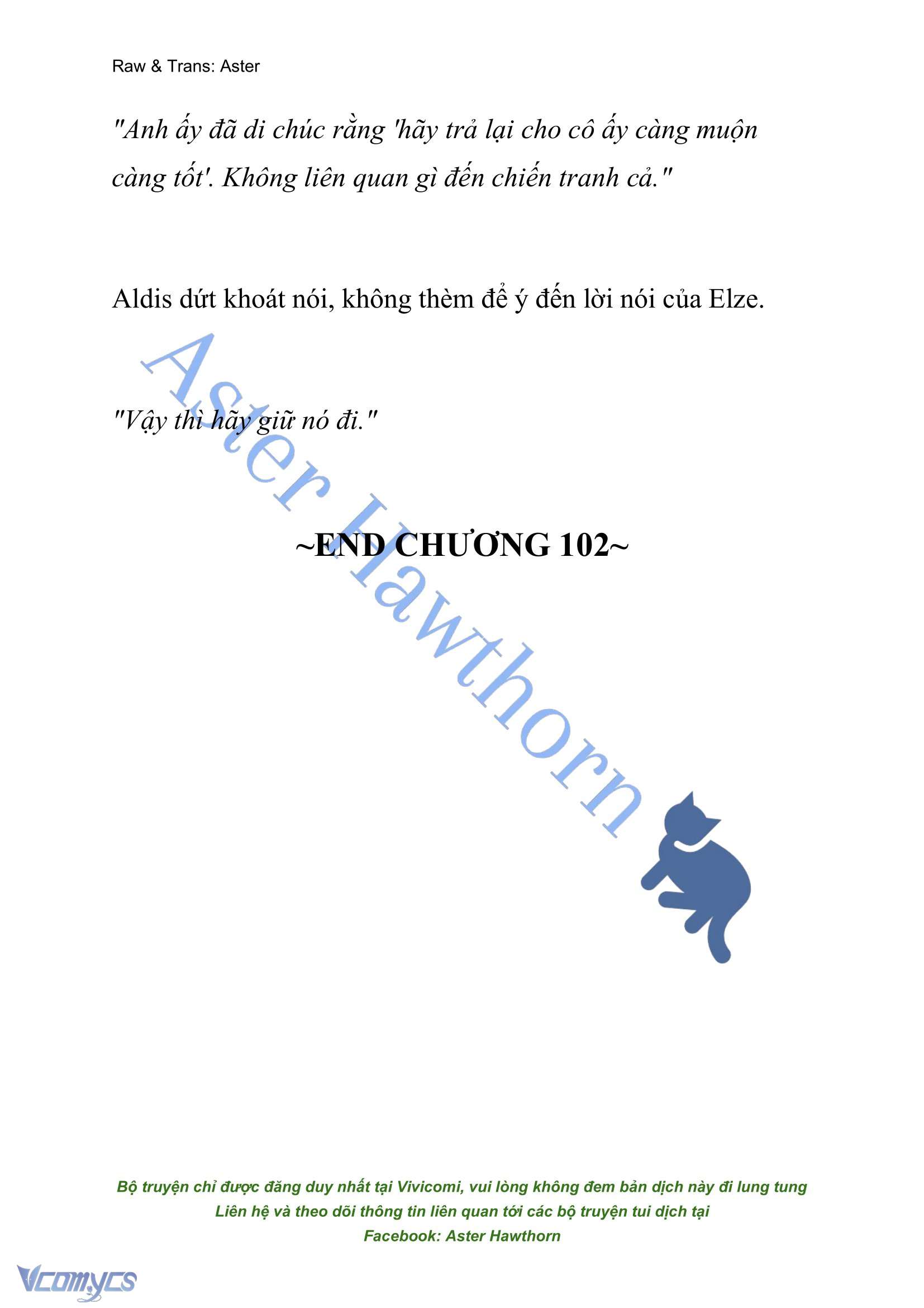 [NOVEL] Anh Hùng Khao Khát Sự Sa Ngã Của Thánh Nữ Chap 102 - Next Chap 103