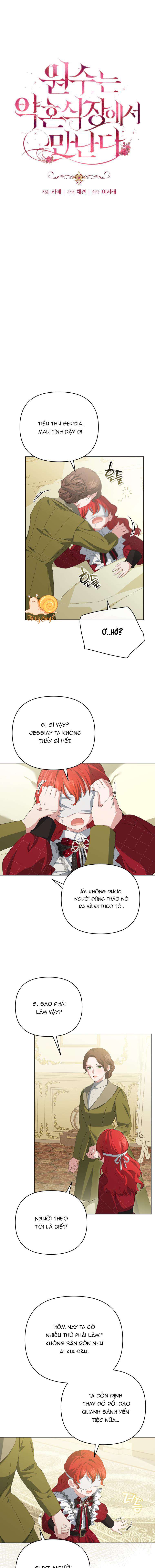 Gặp lại kẻ thù ở lễ đính hôn Chap 8 - Trang 2