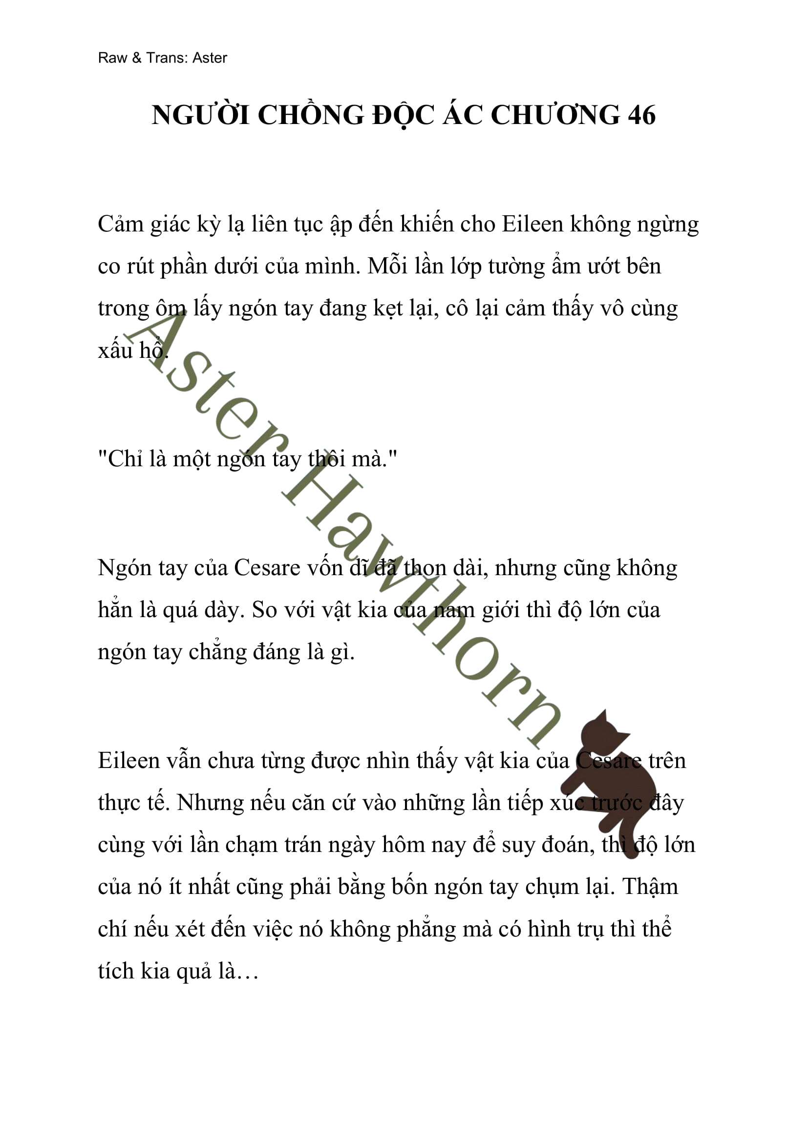 [NOVEL] Người Chồng Độc Ác Chap 46 - Next Chap 47