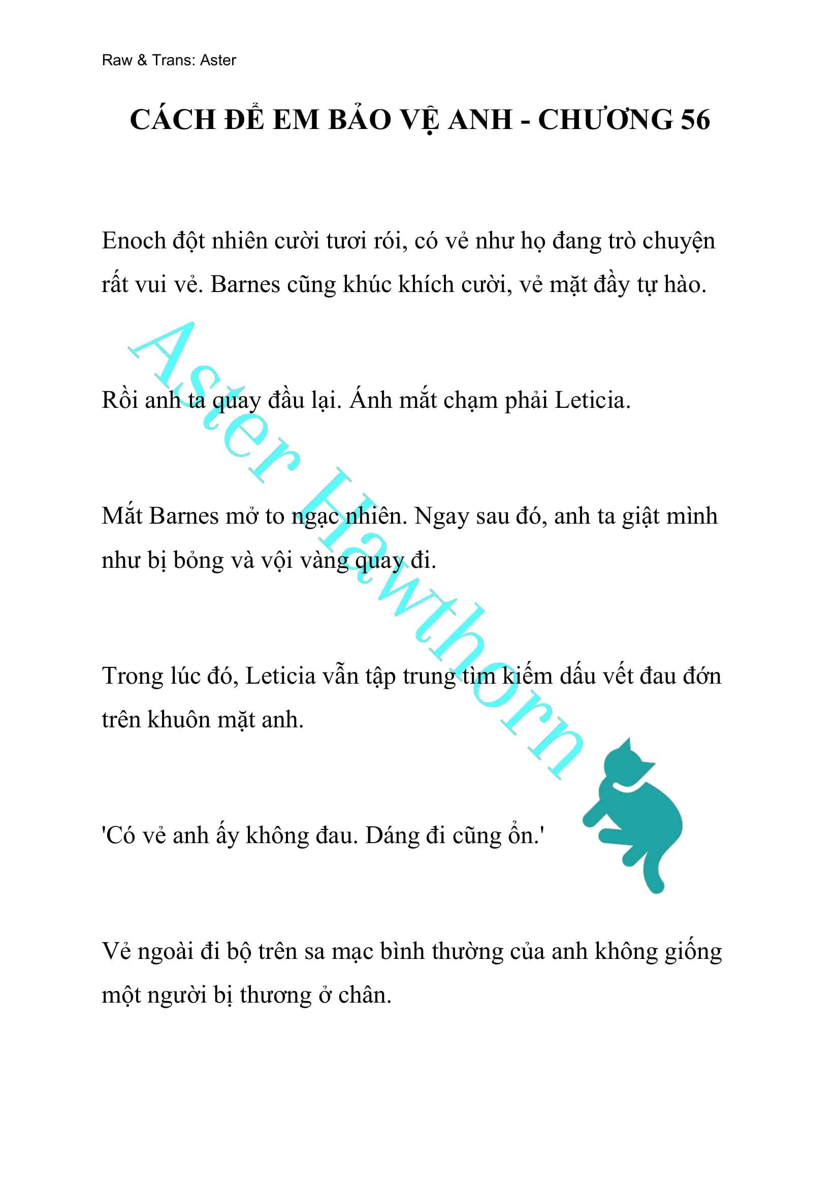 [NOVEL] Cách Để Em Bảo Vệ Anh Chap 56 - Next Chap 57