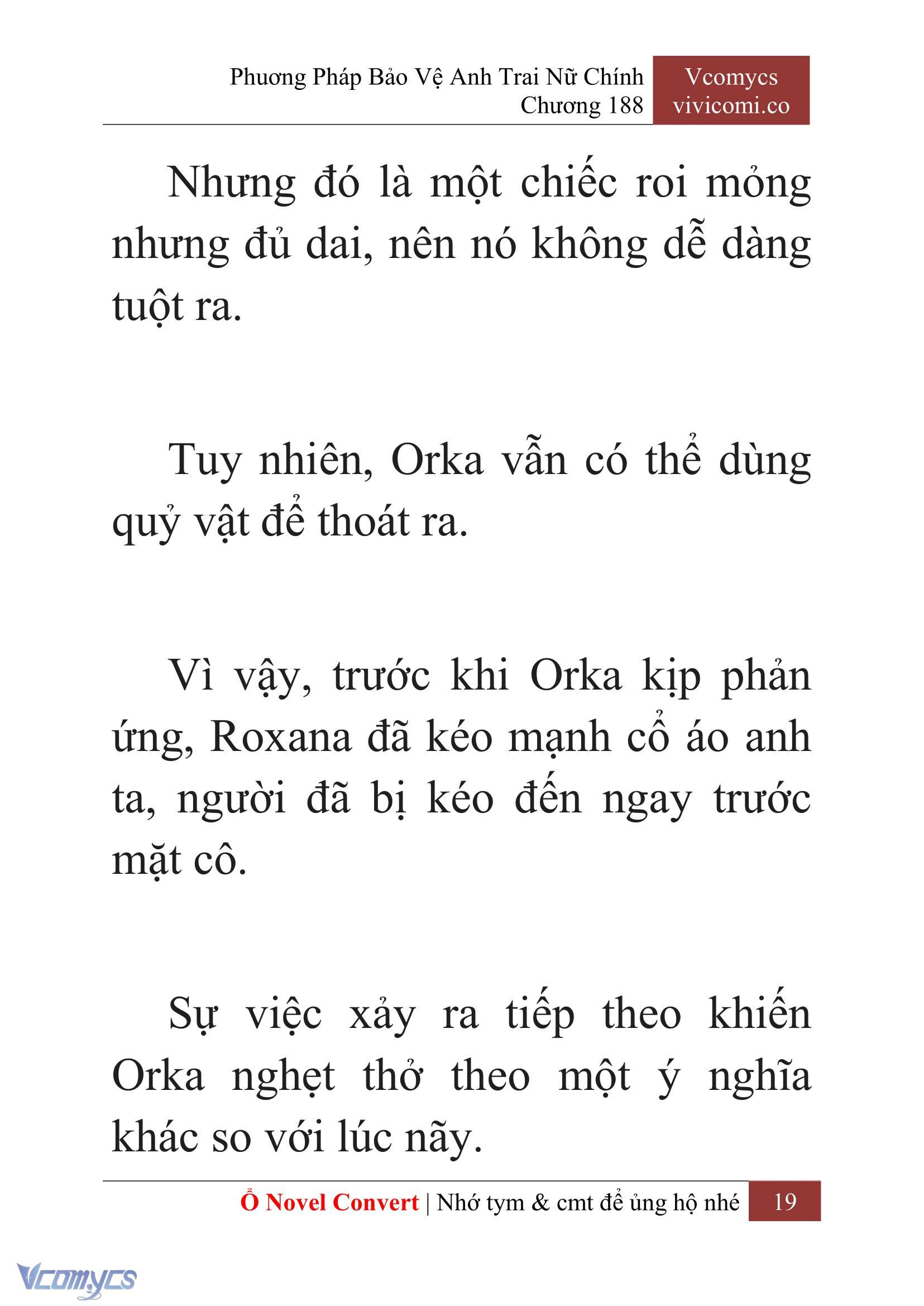 [Novel] Phương Pháp Bảo Vệ Anh Trai Nữ Chính Chap 188 - Trang 2