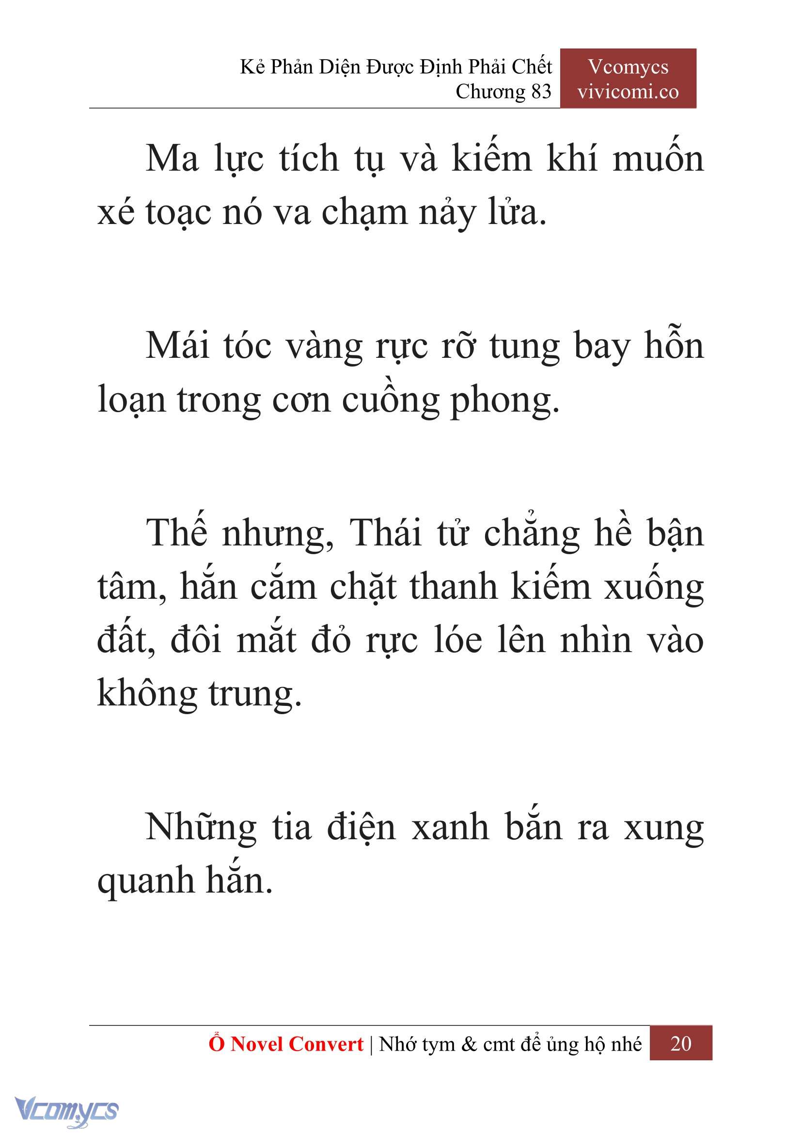 [Novel] Kẻ Phản Diện Được Định Phải Chết Chap 83 - Next Chap 84