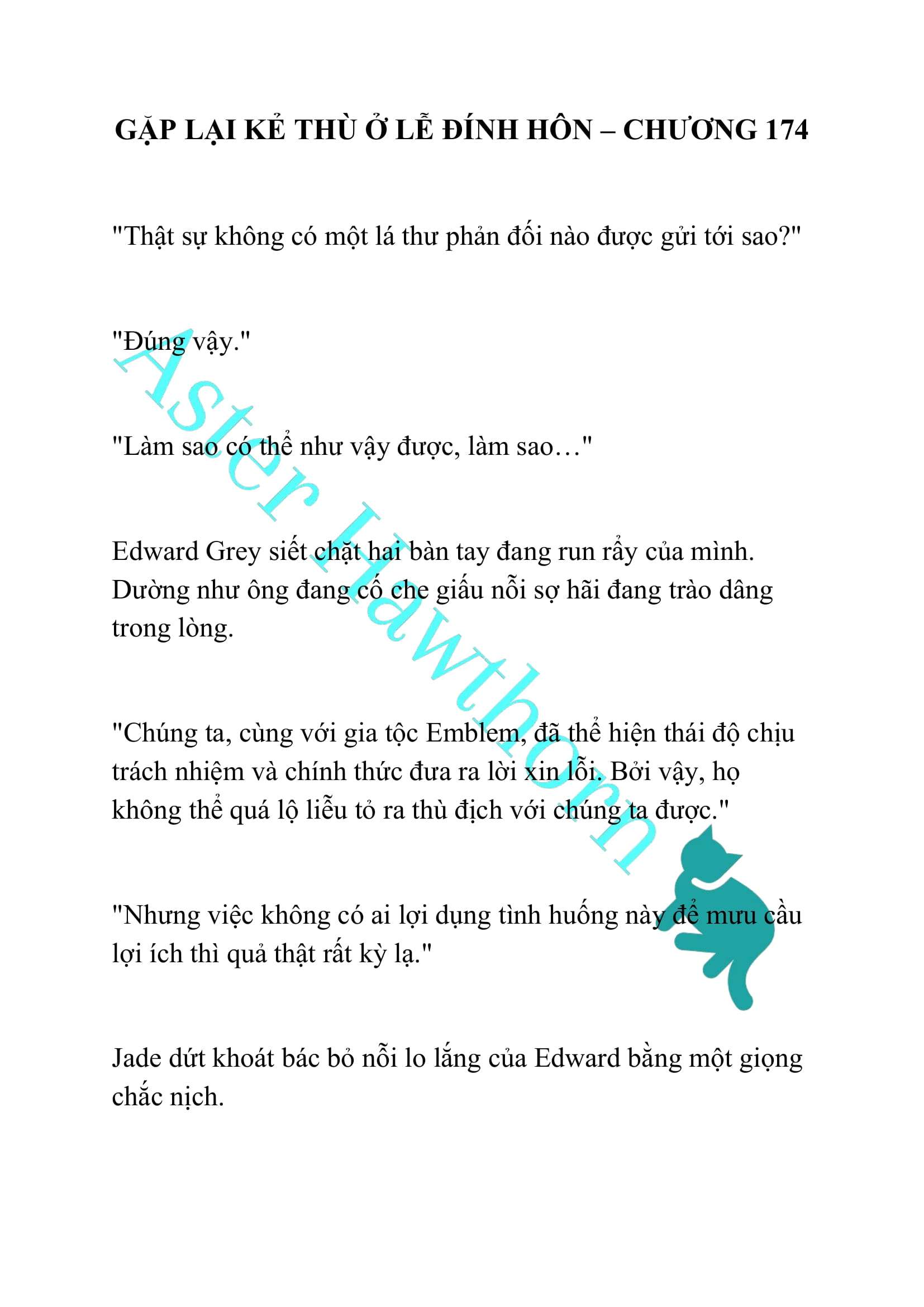 [NOVEL] Gặp Lại Kẻ Thù Ở Lễ Đính Hôn Chap 174 - Next Chap 175