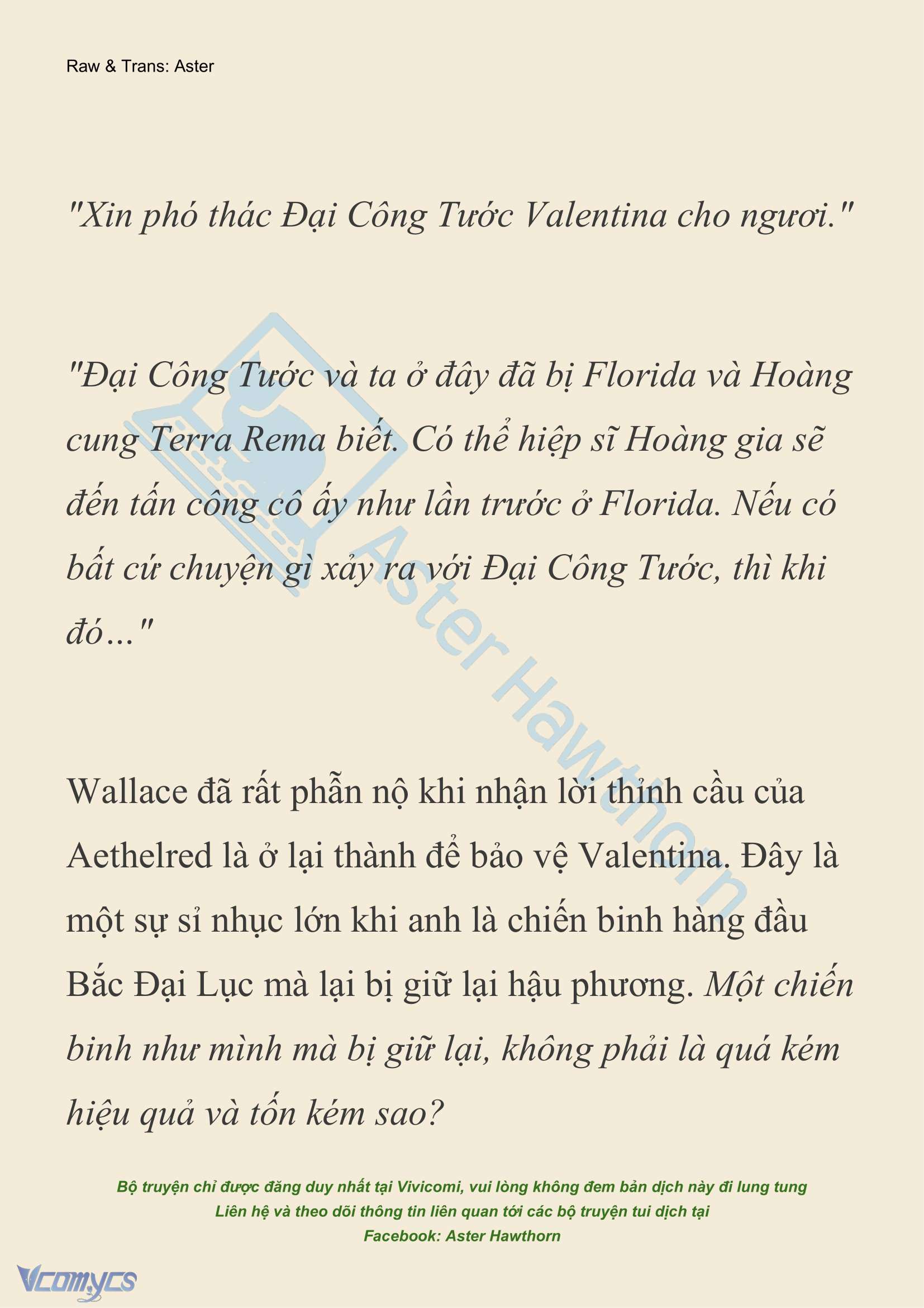 [NOVEL] Thiên Đường Của Valentina Chap 113 - Next Chap 114