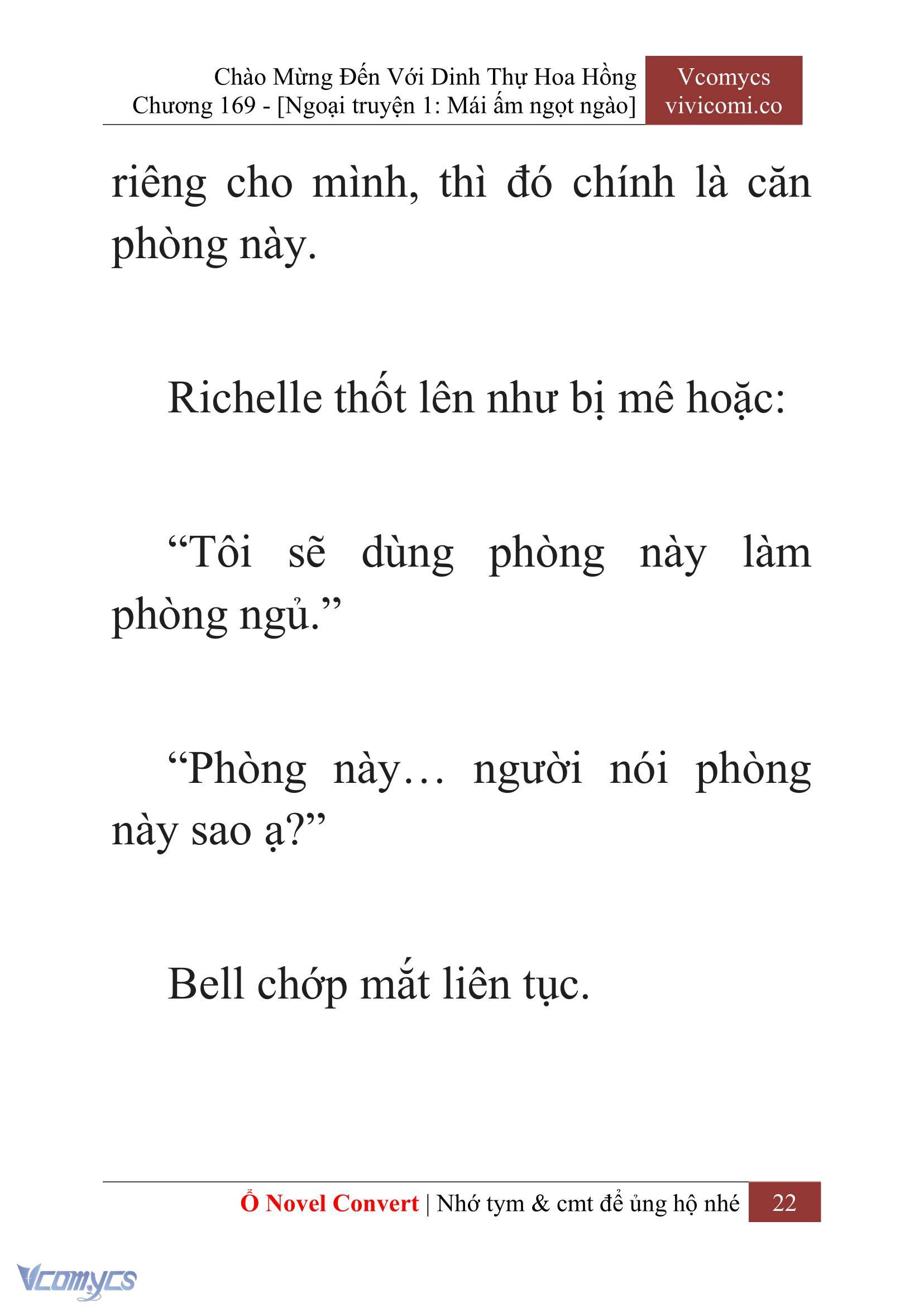 [Novel] Chào Mừng Đến Với Dinh Thự Hoa Hồng Chap 169 - Trang 2