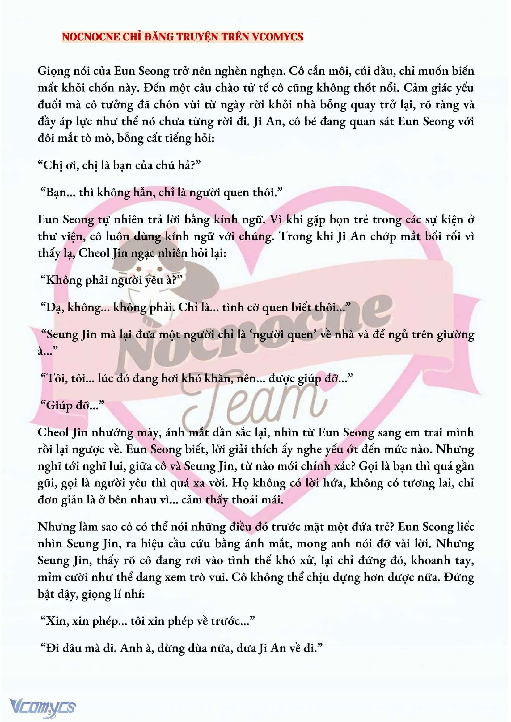 [NOVEL] CHÚNG TA KẾT THÚC VÀO MÙA THU Chap 27 - Next Chap 28