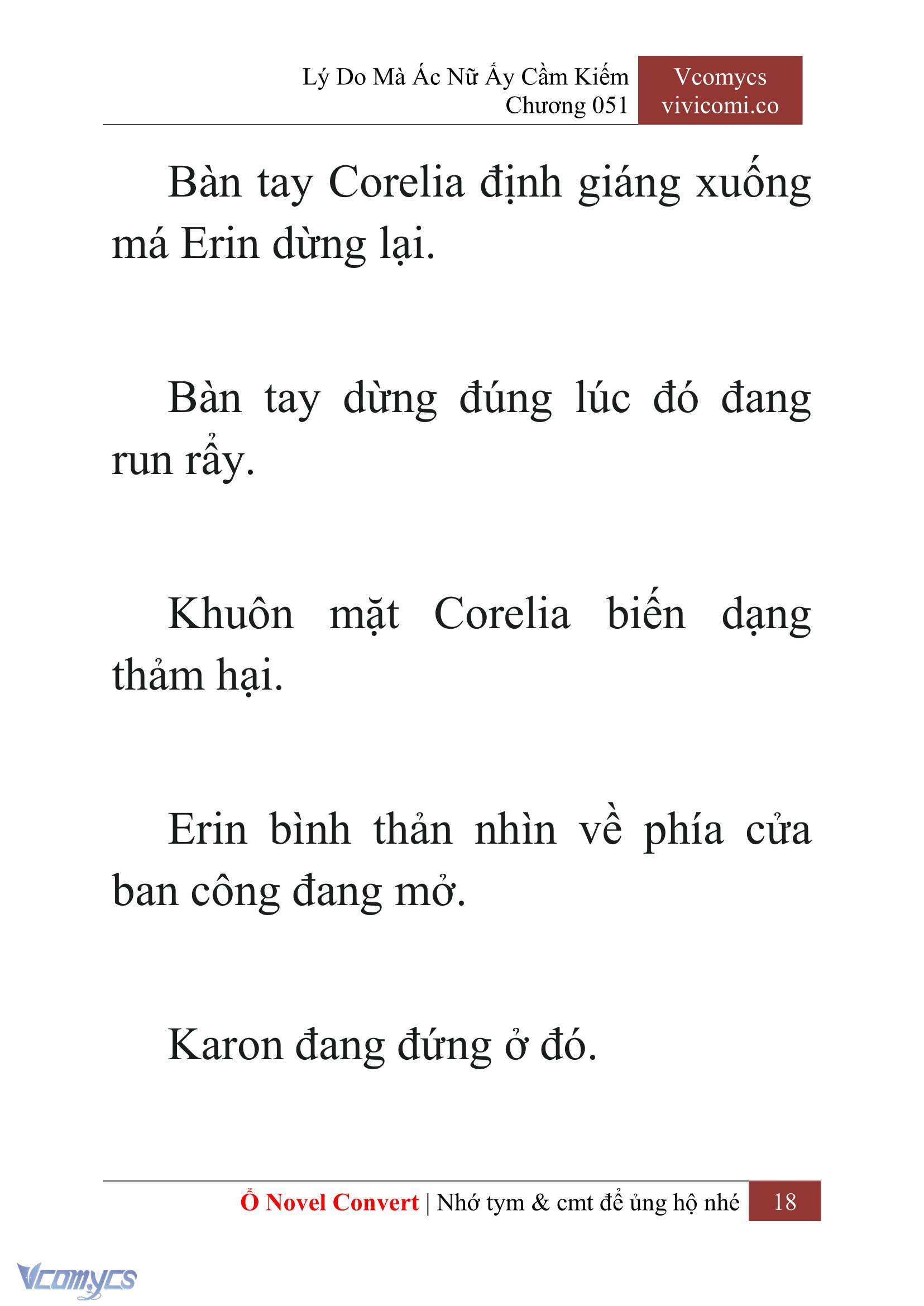 [Novel] Lý Do Mà Ác Nữ Ấy Cầm Kiếm Chap 51 - Next Chap 52