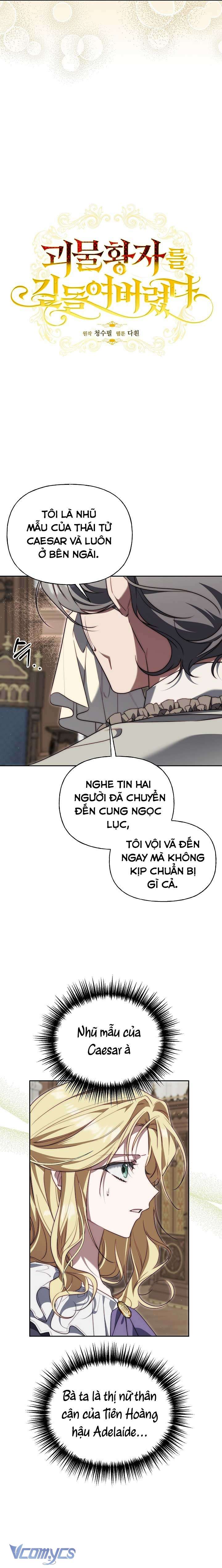 Thuần Hóa Hoàng Tử Quái Vật Chap 8 - Next Chap 9