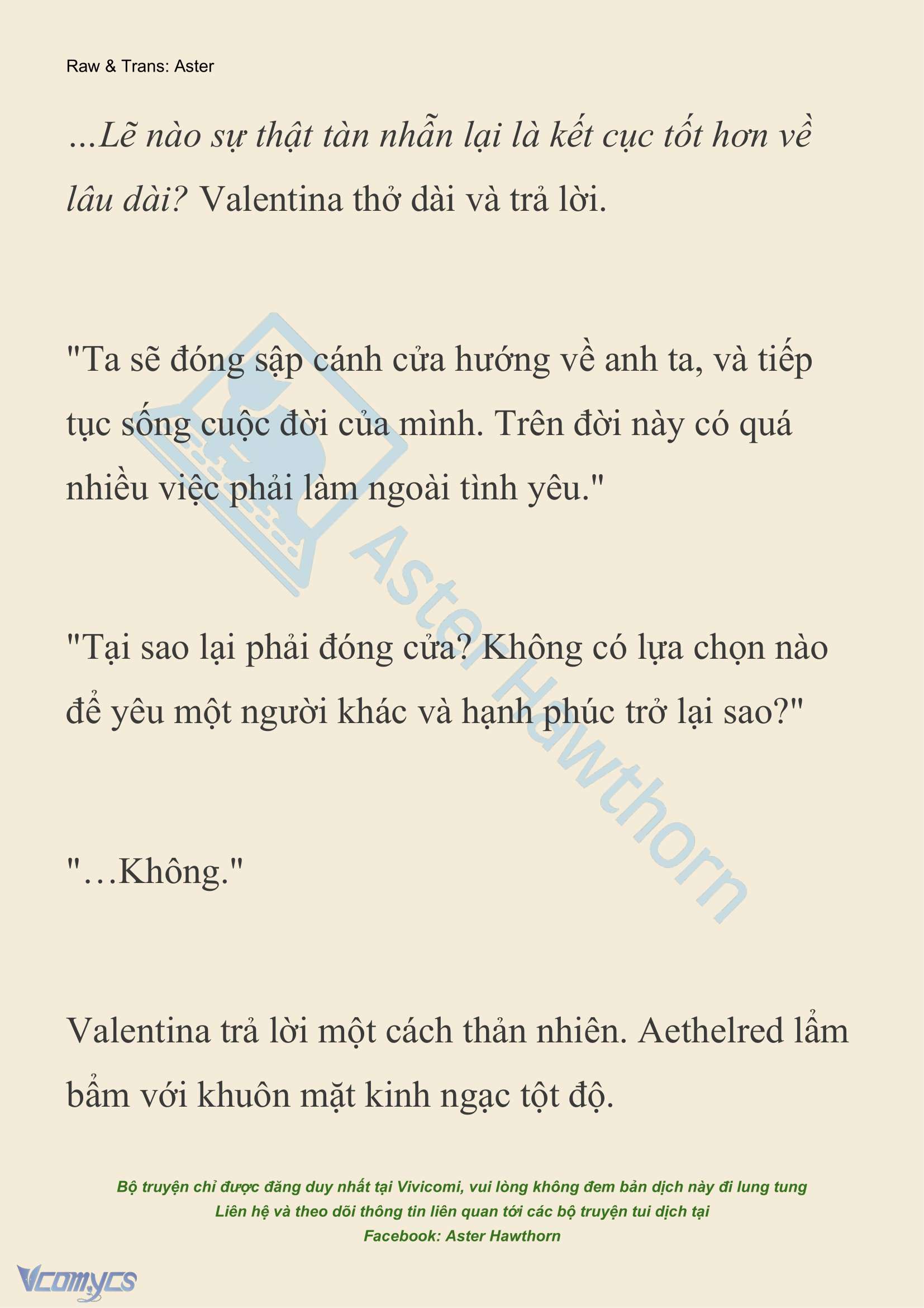 [NOVEL] Thiên Đường Của Valentina Chap 107 - Next Chap 108