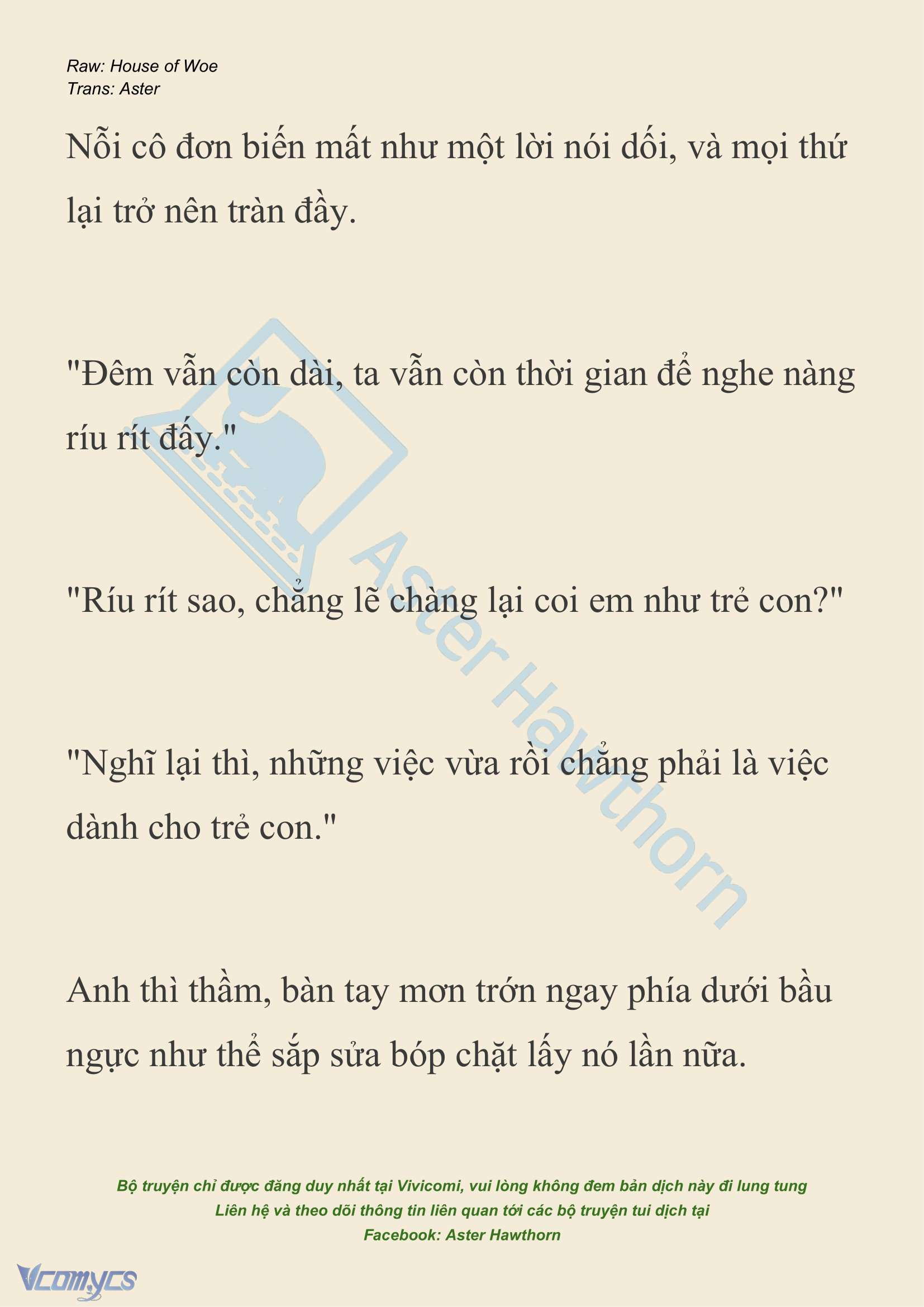 [NOVEL] Dành Cho Các Nữ Thần: Dành cho Psyche Chap 23 - Trang 2