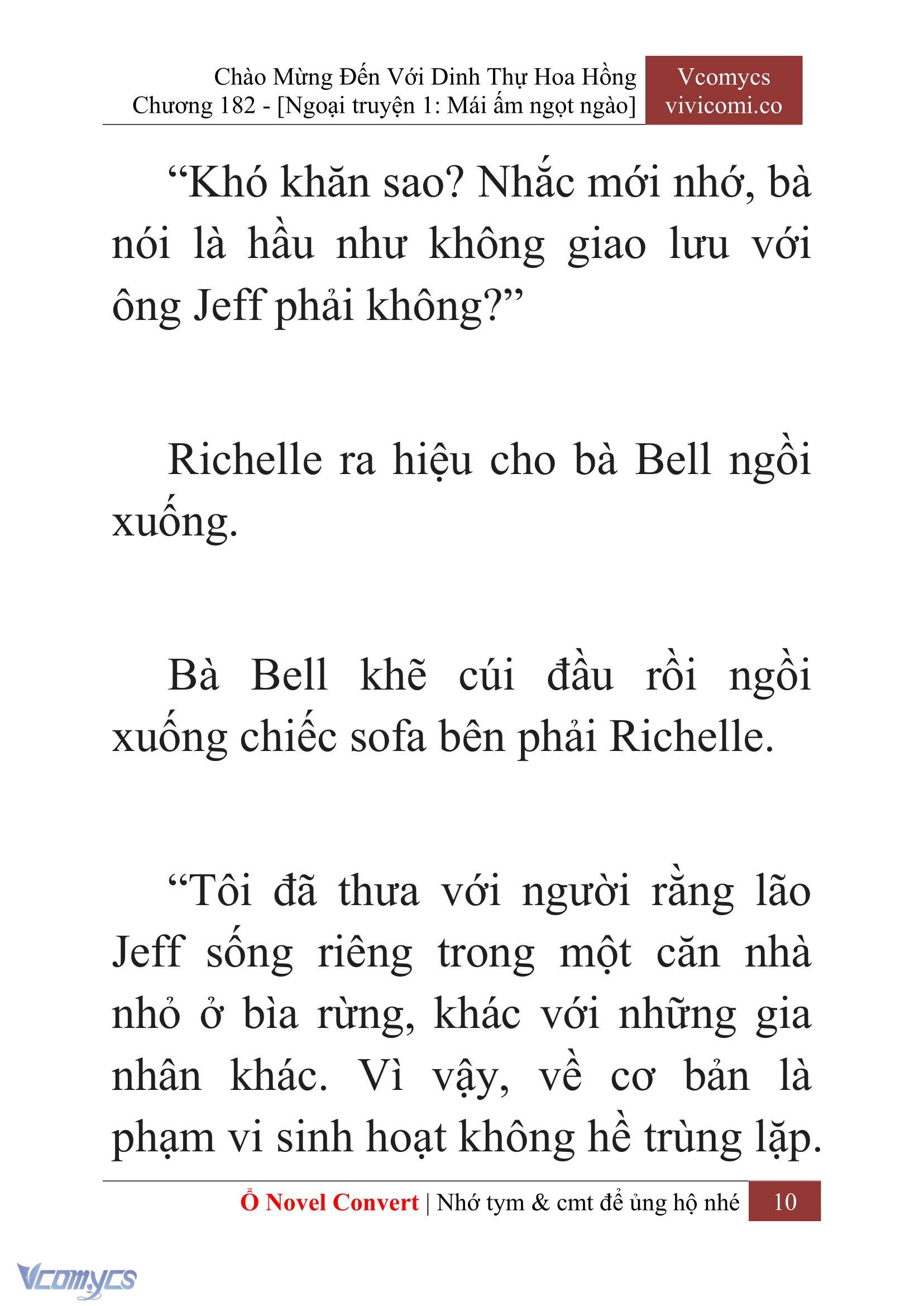 [Novel] Chào Mừng Đến Với Dinh Thự Hoa Hồng Chap 182 - Trang 2