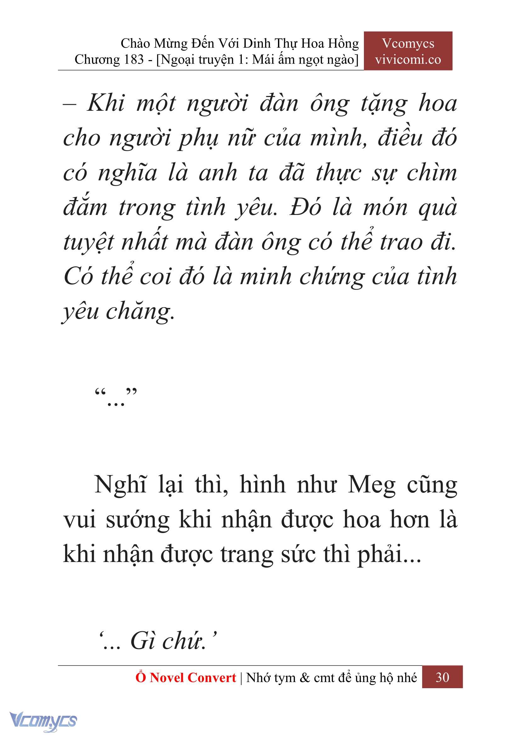 [Novel] Chào Mừng Đến Với Dinh Thự Hoa Hồng Chap 183 - Next Chap 184