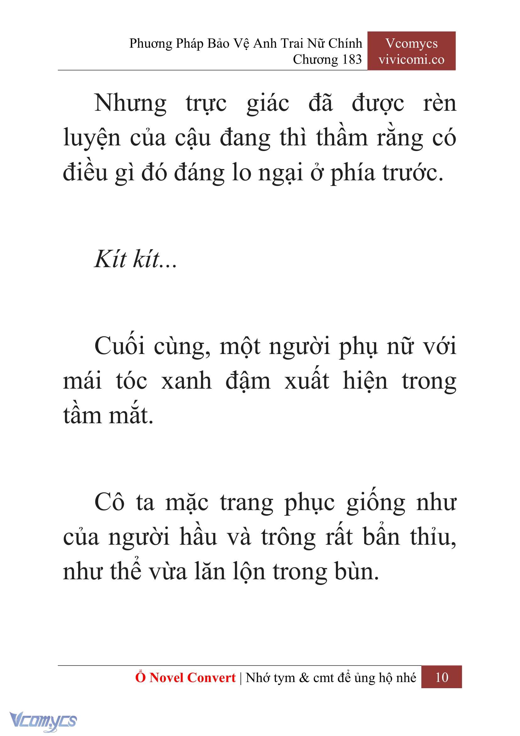 [Novel] Phương Pháp Bảo Vệ Anh Trai Nữ Chính Chap 183 - Next Chap 184