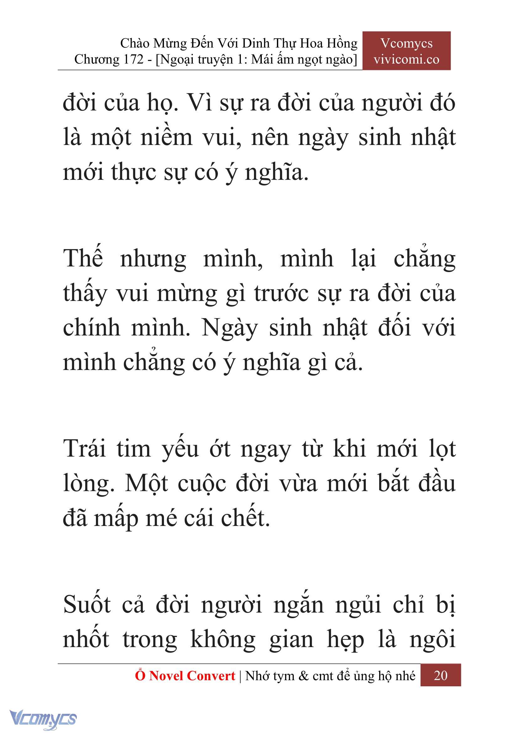 [Novel] Chào Mừng Đến Với Dinh Thự Hoa Hồng Chap 172 - Trang 2
