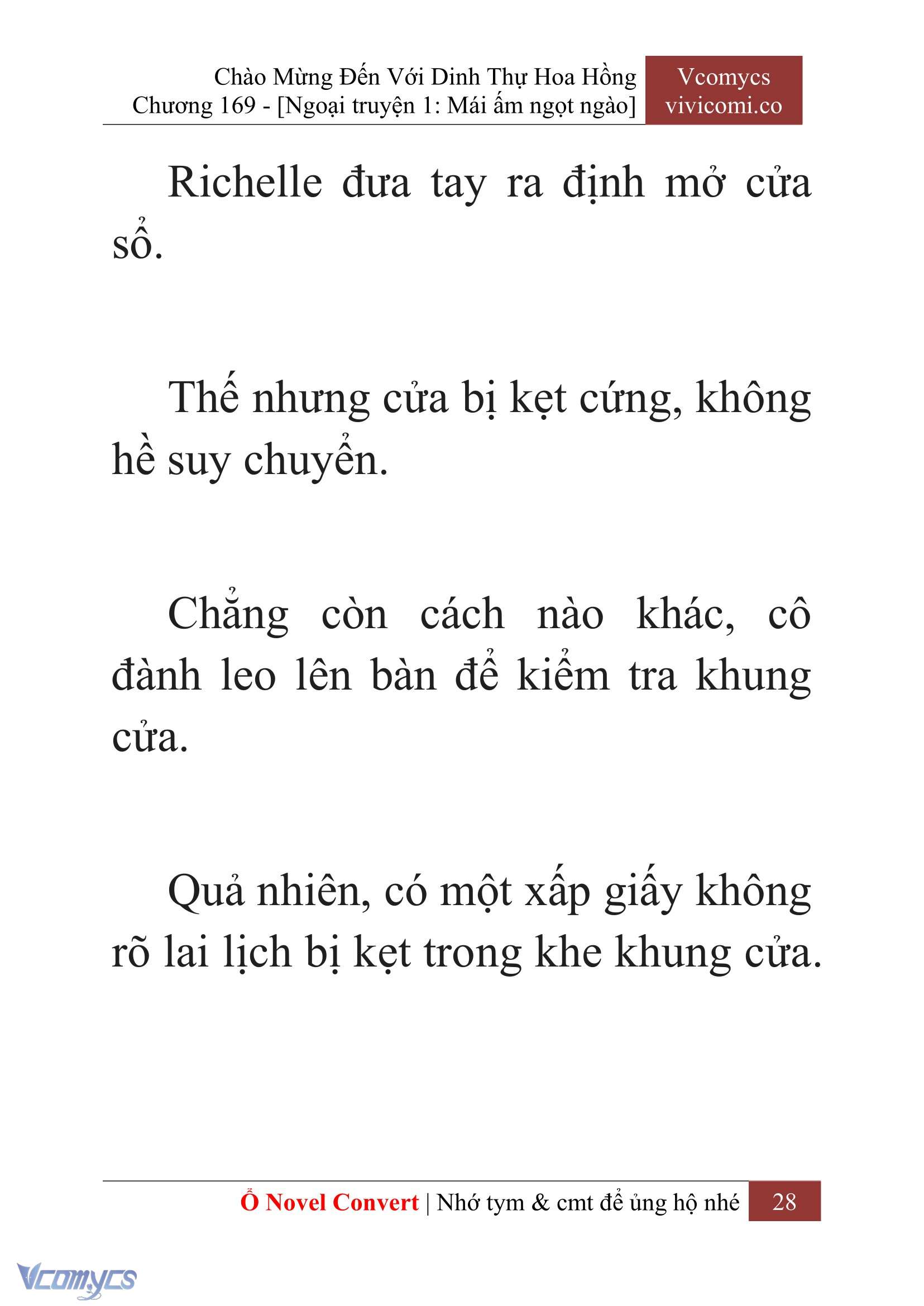 [Novel] Chào Mừng Đến Với Dinh Thự Hoa Hồng Chap 169 - Trang 2