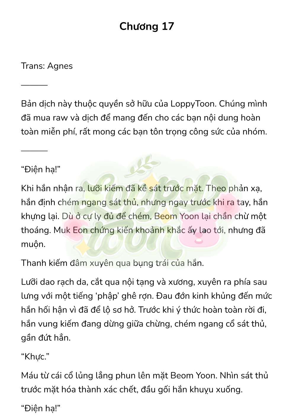 [Novel] Chuyến Đi Đêm Chap 17 - Next Chap 18