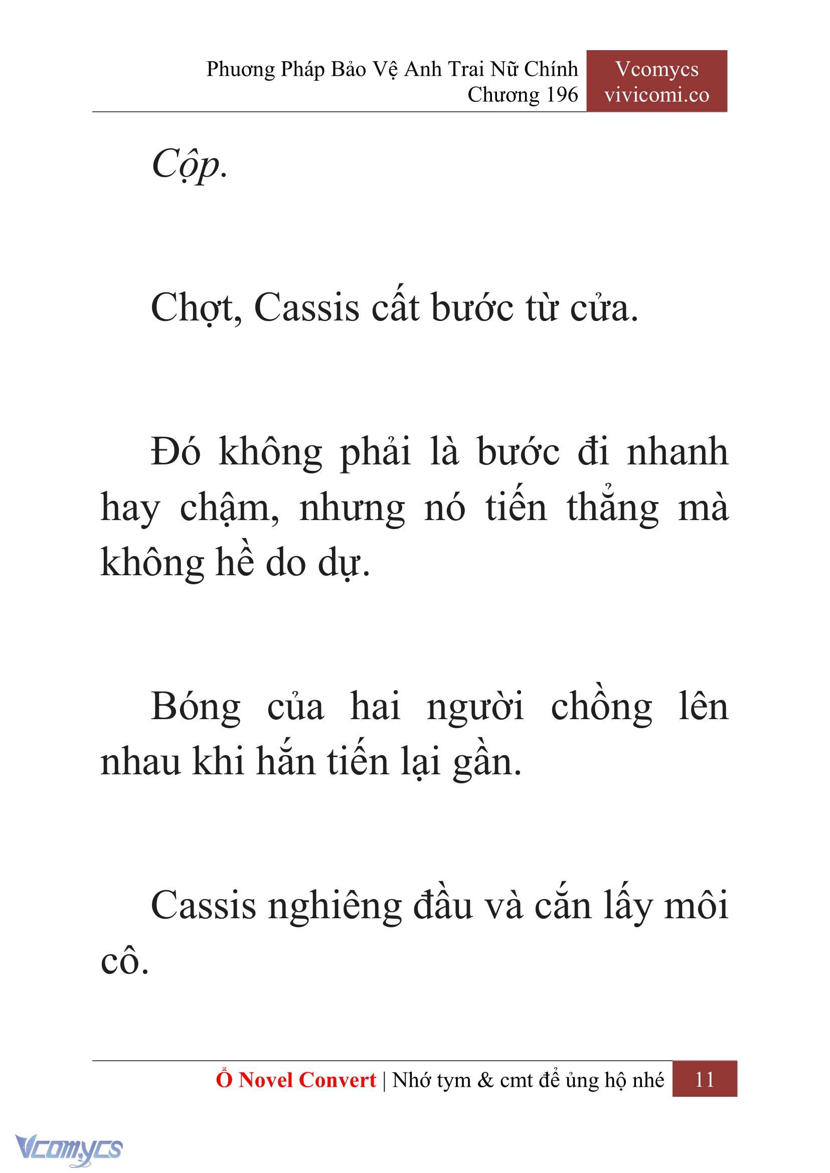 [Novel] Phương Pháp Bảo Vệ Anh Trai Nữ Chính Chap 196 - Trang 2