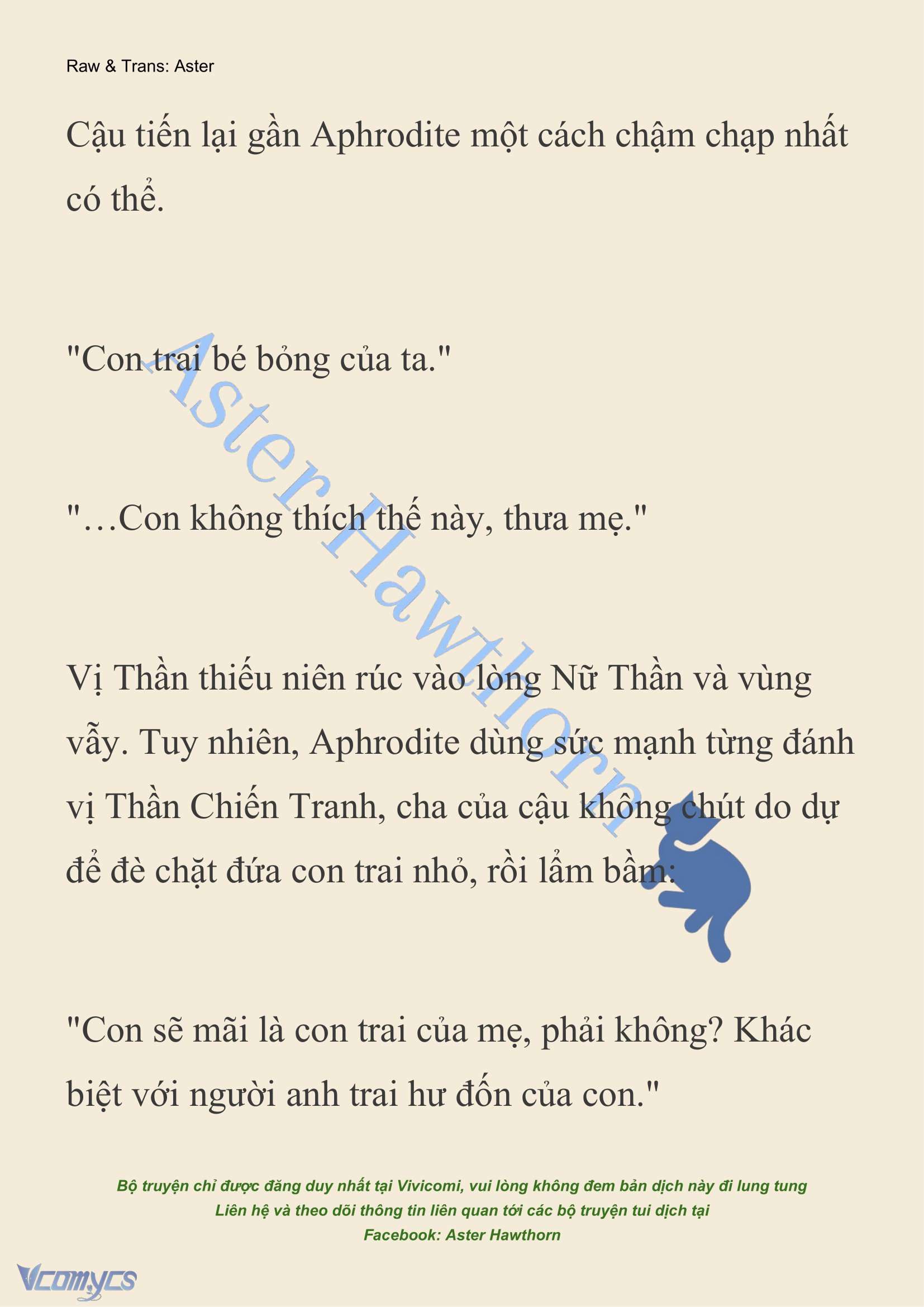 [NOVEL] Dành Cho Các Nữ Thần: Dành cho Psyche Chap 8 - Trang 2
