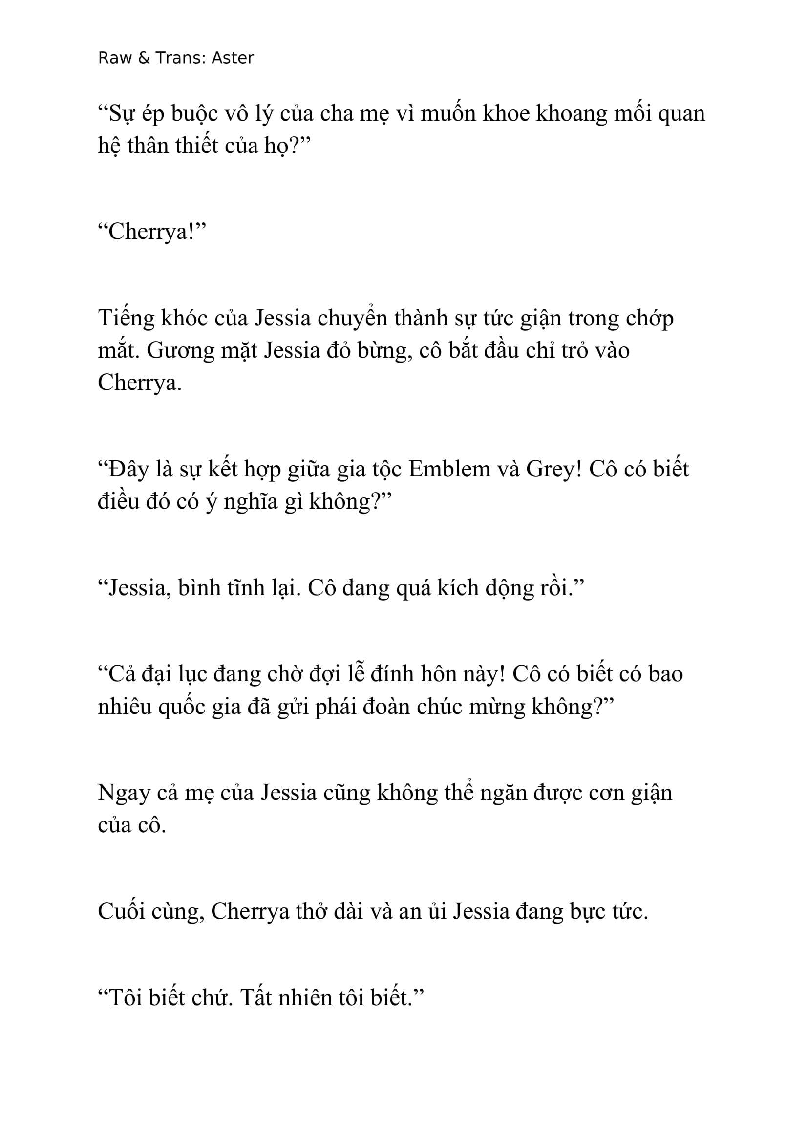 [NOVEL] Gặp Lại Kẻ Thù Ở Lễ Đính Hôn Chap 1 - Trang 2