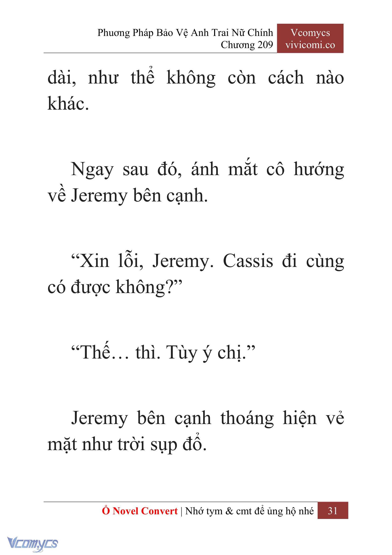 [Novel] Phương Pháp Bảo Vệ Anh Trai Nữ Chính Chap 209 - Trang 2