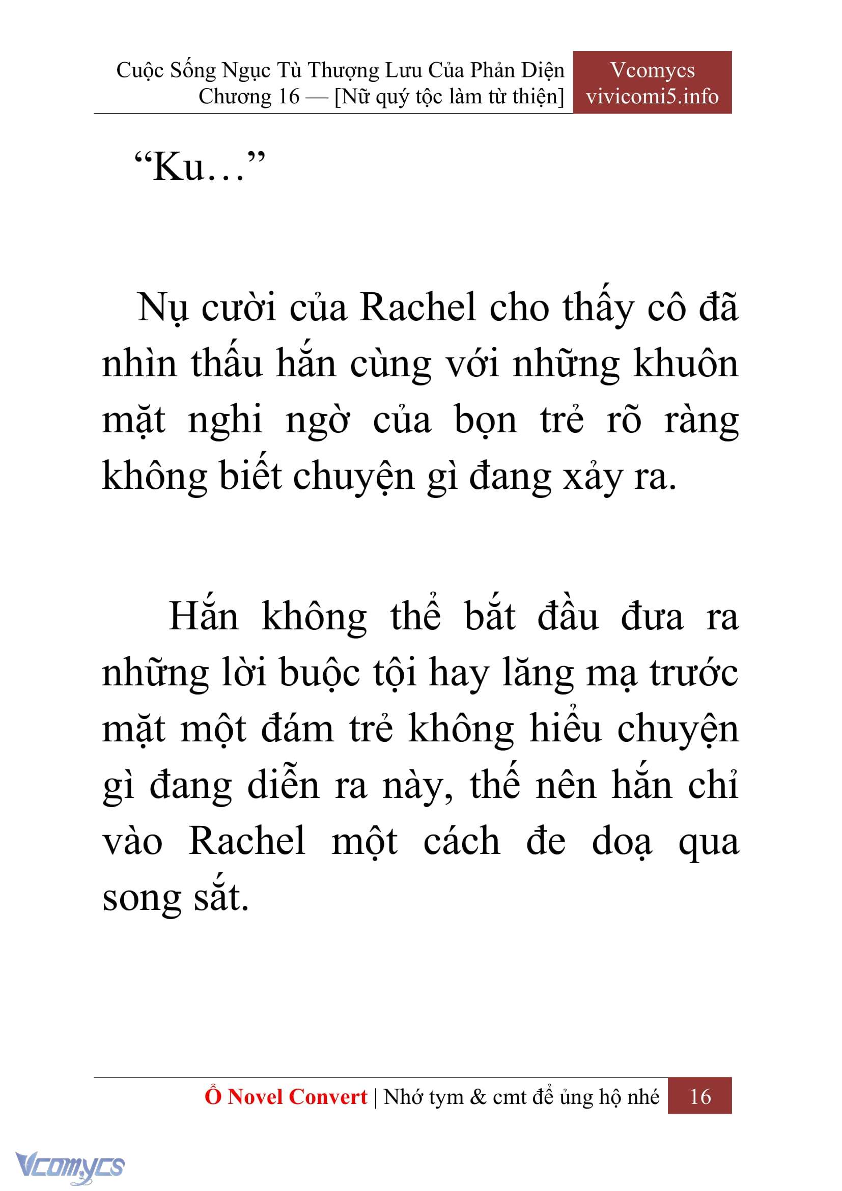 [Novel] Cuộc Sống Ngục Tù Thượng Lưu Của Nhân Vật Phản Diện Chap 16 - Trang 2