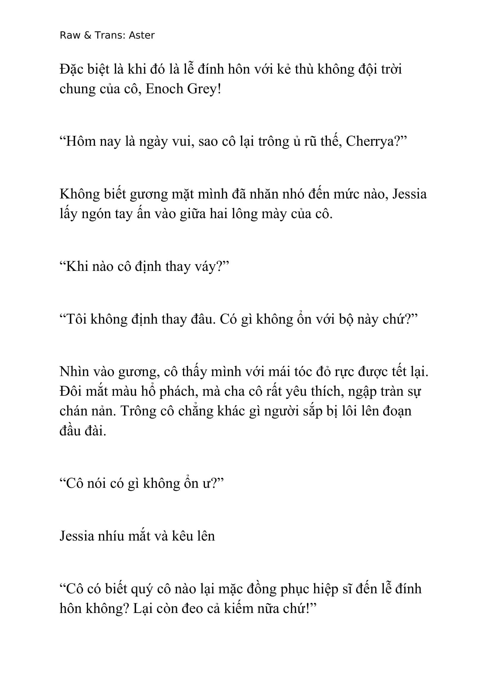 [NOVEL] Gặp Lại Kẻ Thù Ở Lễ Đính Hôn Chap 1 - Trang 2