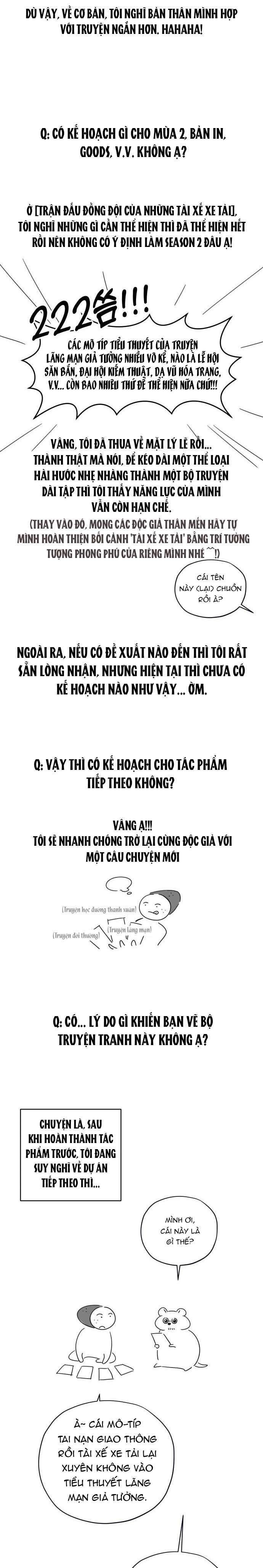 Trận Đấu Đồng Đội Của Những Tài Xế Xe Tải Chap 40 - Trang 3