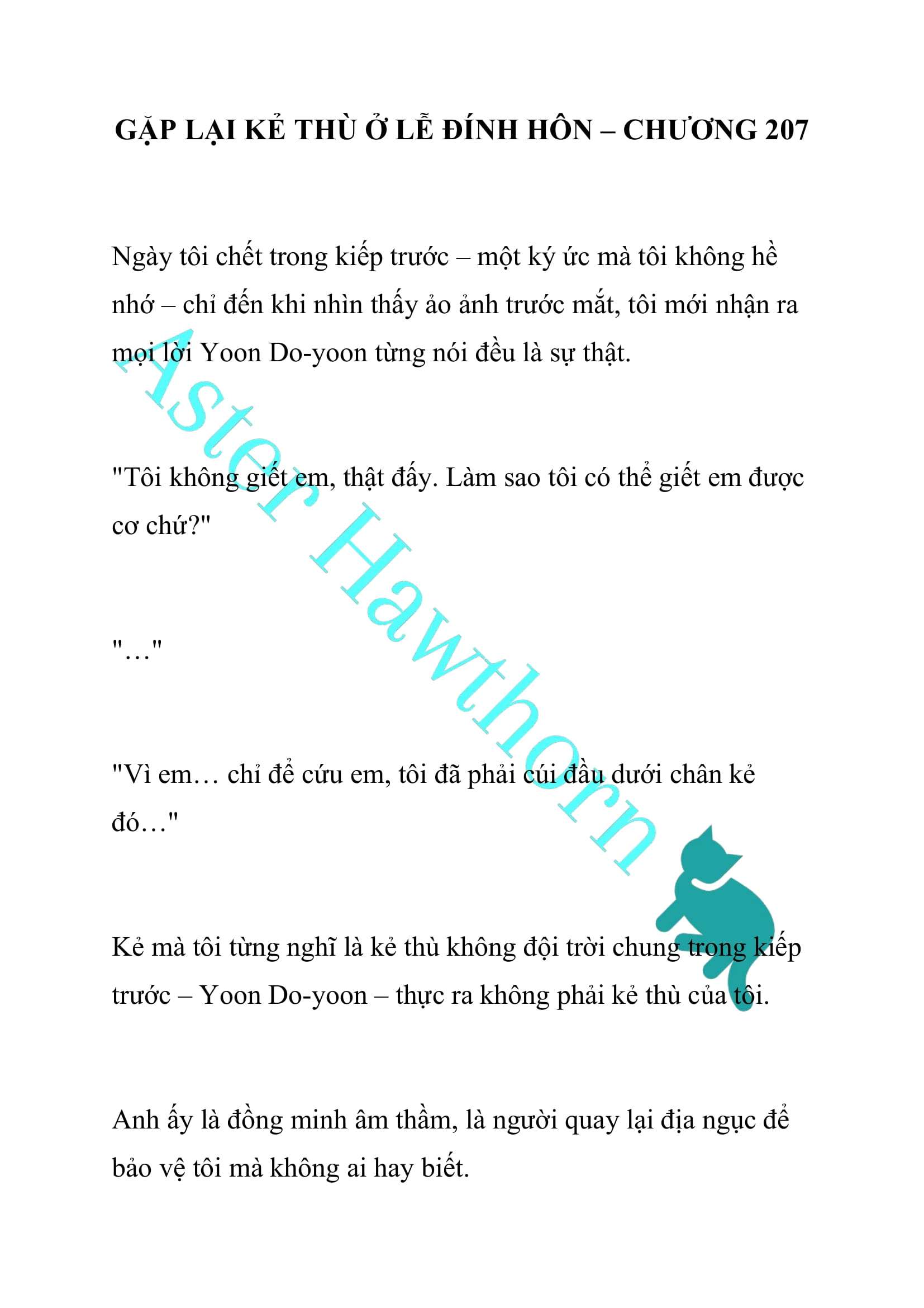 [NOVEL] Gặp Lại Kẻ Thù Ở Lễ Đính Hôn Chap 207 - Trang 2